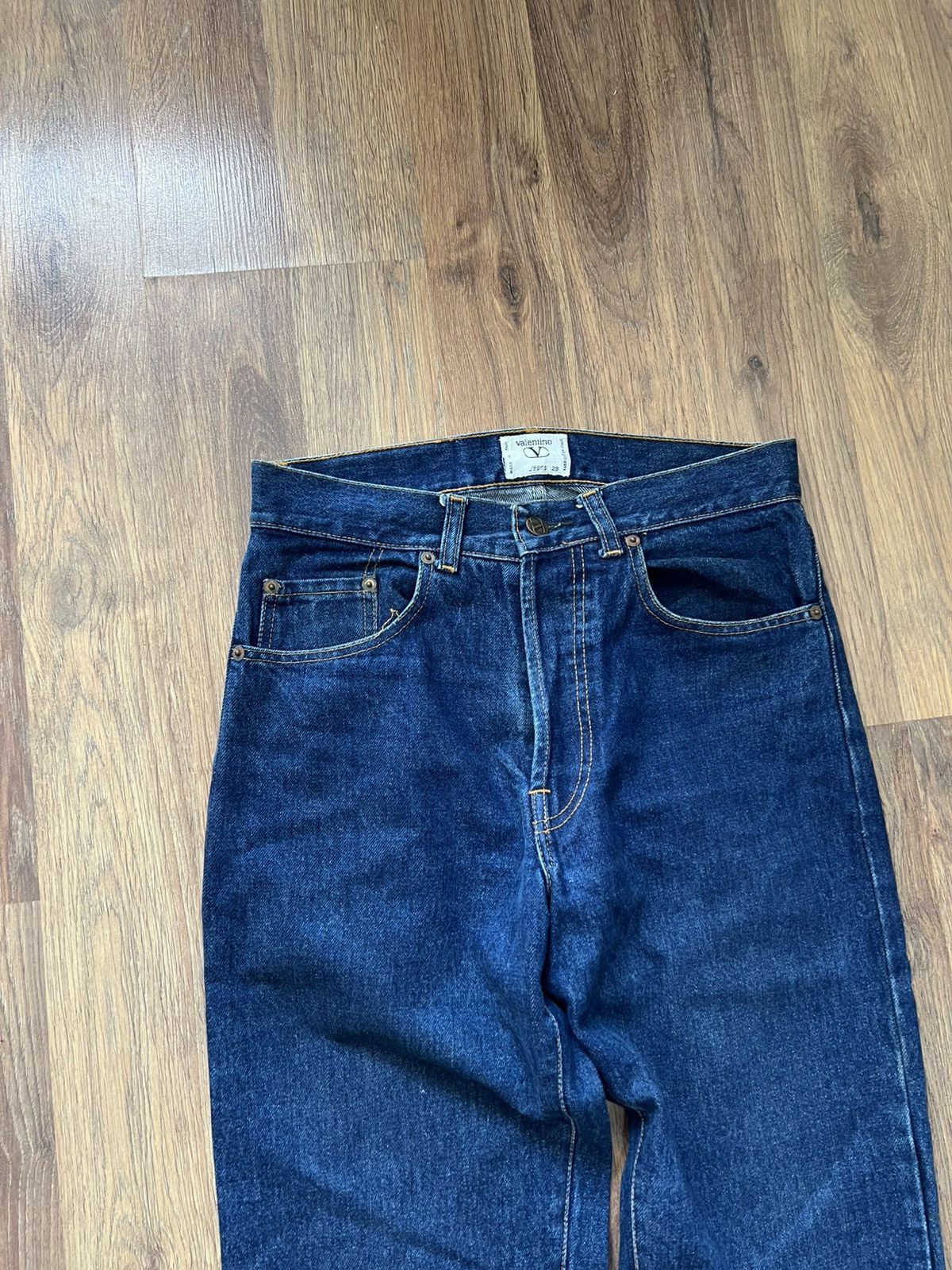 Valentino Valentino Jeans — Vintage Made in Italy Denim (Rare) Size US 29 - 9 Thumbnail