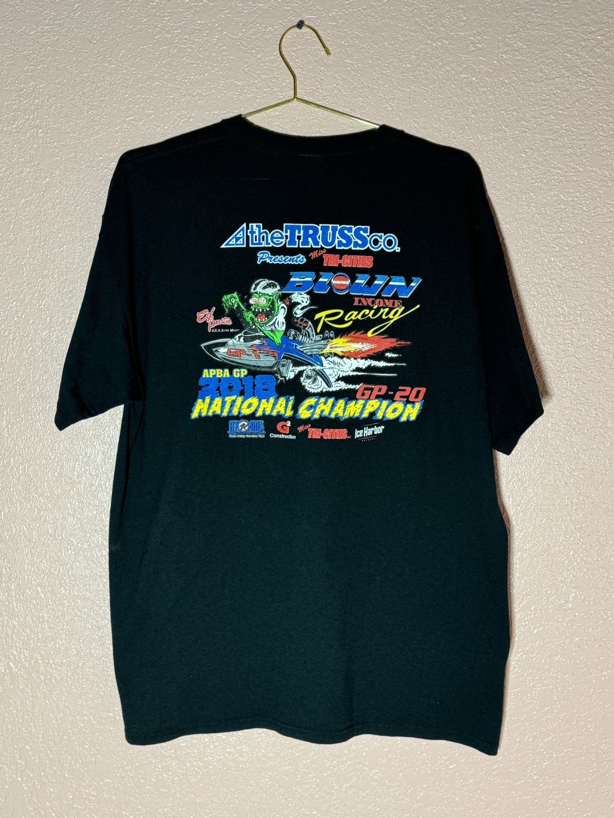 Japanese Brand × Vintage Sweet Vintage Hydroplane Tee “Champs” 2018 Size US XL / EU 56 / 4 - 8 Thumbnail