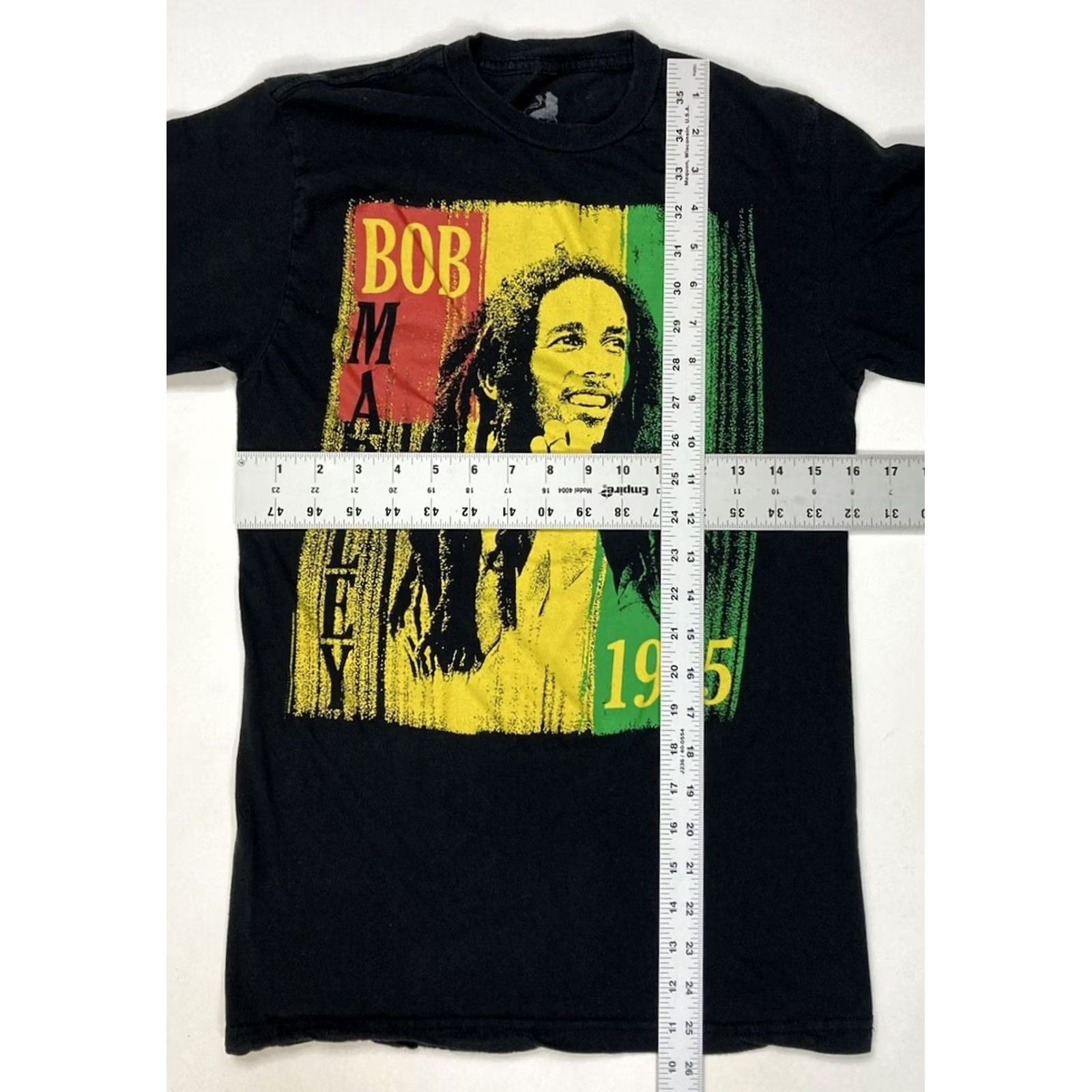 Vintage VINTAGE? Bob Marley 1945 Graphic T-shirt Women Small Black Short Sleeve Music Size S / US 4 / IT 40 - 5 Thumbnail