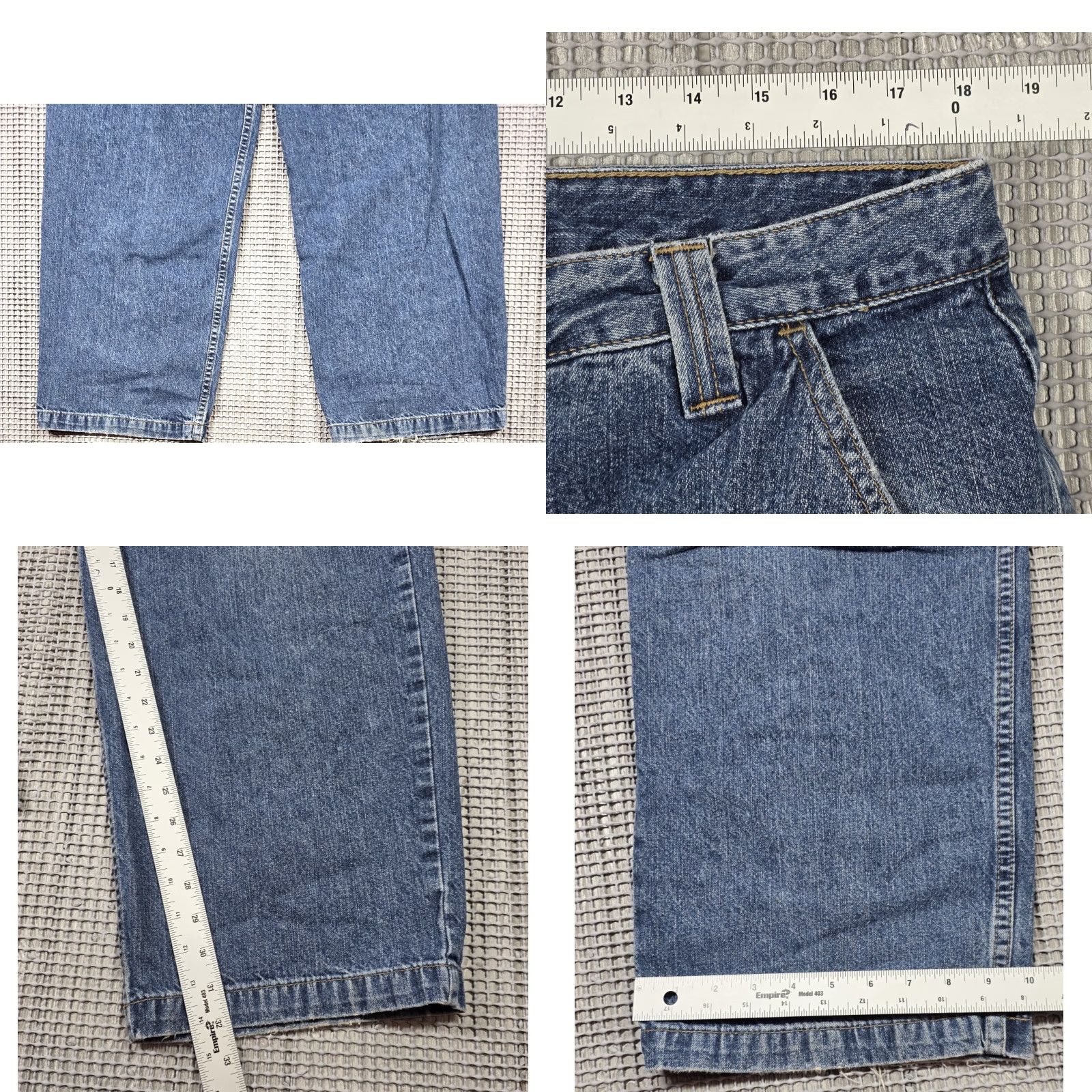 Tommy Hilfiger Vintage Tommy Hilfiger Jeans Cargo Baggy Wide Leg Y2K 2000s Grunge Logo 36x32 Size US 36 / EU 52 - 9 Thumbnail