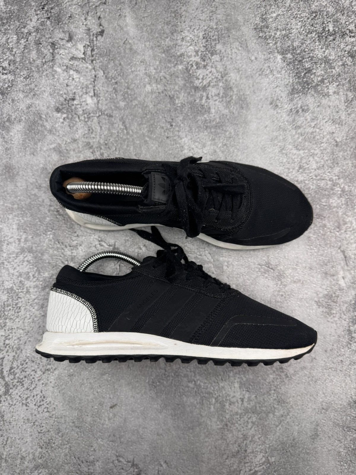Adidas Adidas Los Angeles Women Black White Sneakers Size 39 Size US 9 / IT 39 - 1 Thumbnail