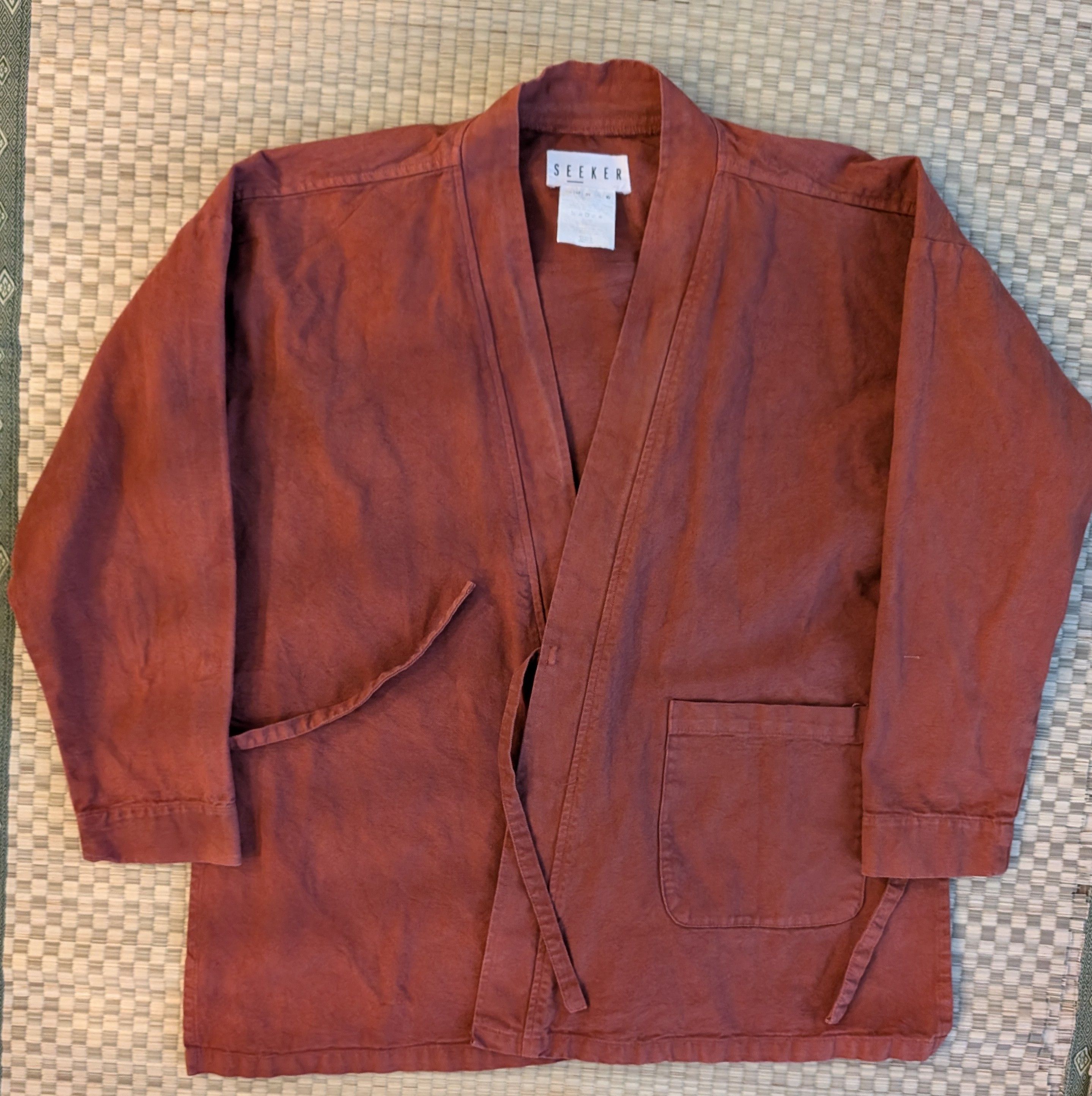 Other Seeker Cotton Hemp Gi Shirt Rust Unisex Made in USA Size US M / EU 48-50 / 2 - 1 Thumbnail