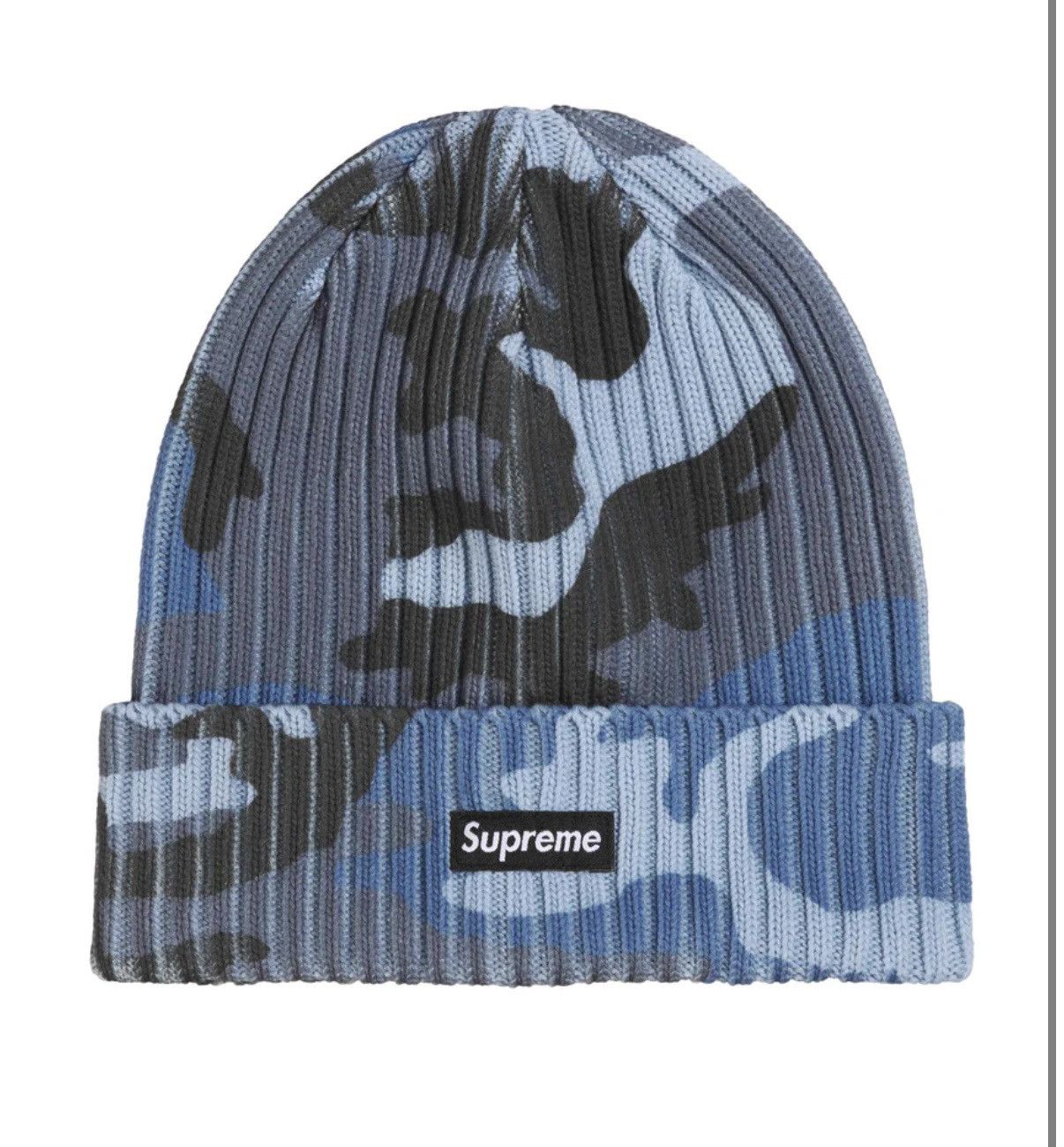 Overdyed Beanie - Blue Camo (SS26)