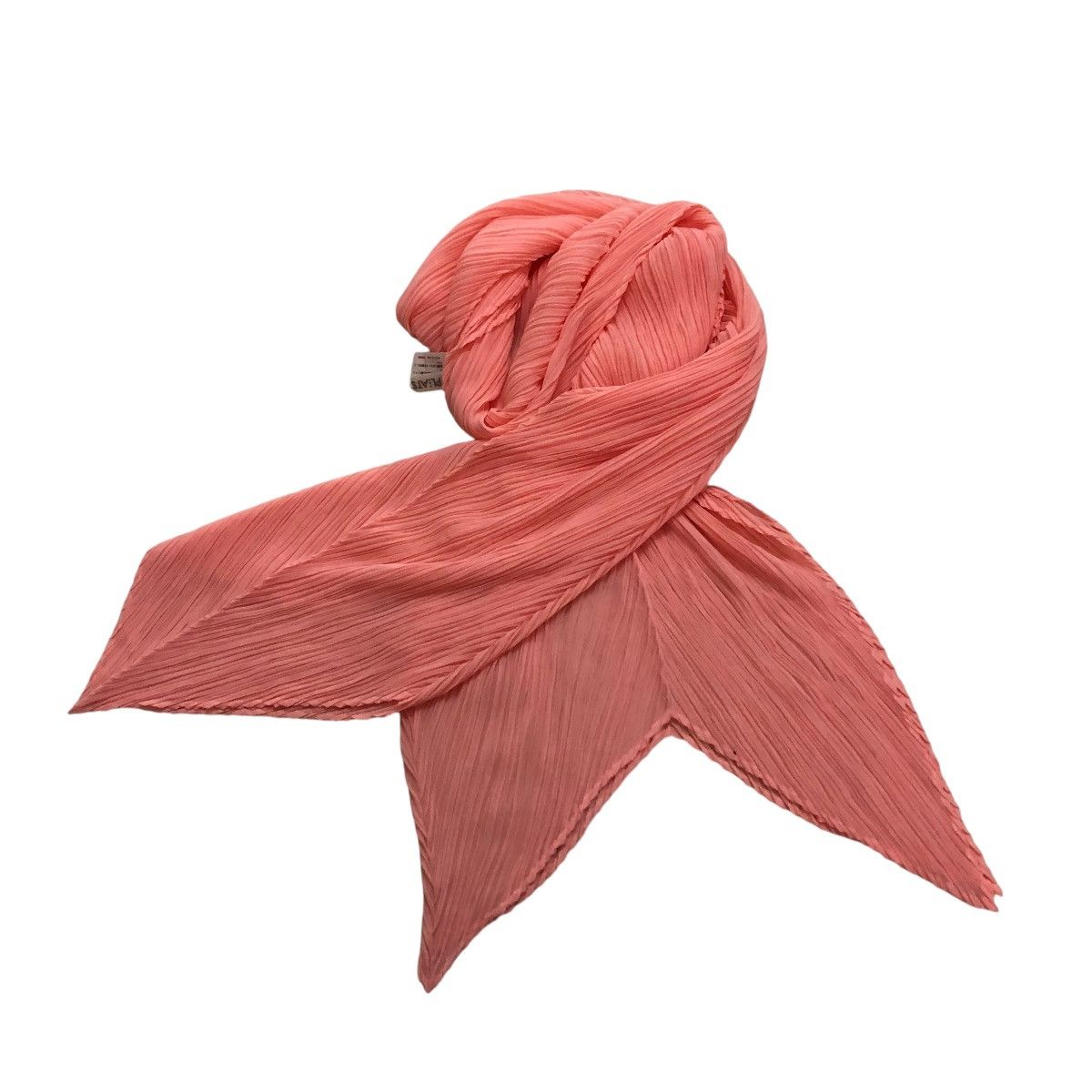 Issey Miyake 🔥LONG SCARVES PLEATED DESIGN PLEATS PLEASE ISSEY MIYAKE Size ONE SIZE - 1 Thumbnail