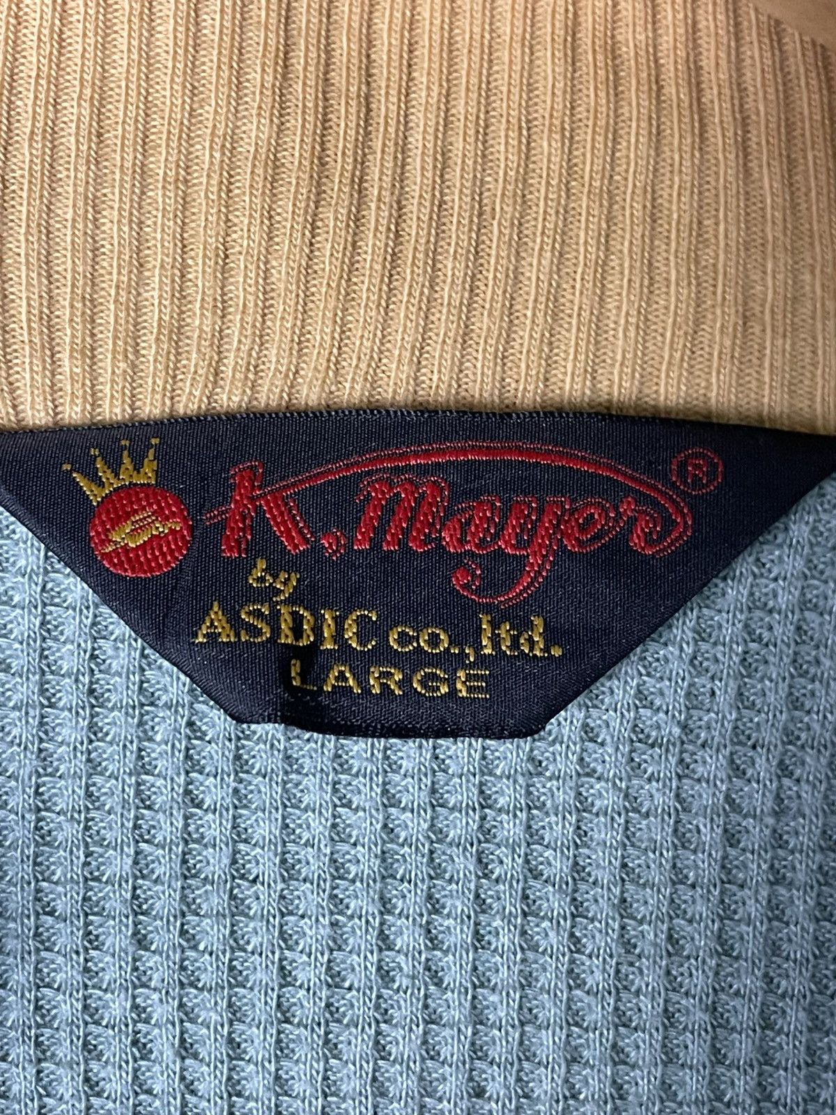 Japanese Brand × Vintage K.Mayer by Asdic Full-Zip Jacket (54) Size US L / EU 52-54 / 3 - 9 Thumbnail