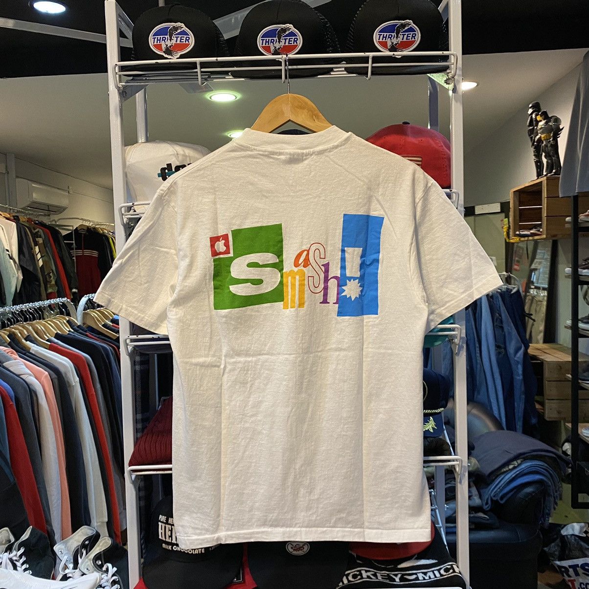 Apple Vintage 80s-90s Apple SMASH! T-Shirts Made In USA Size US M / EU 48-50 / 2 - 1 Thumbnail