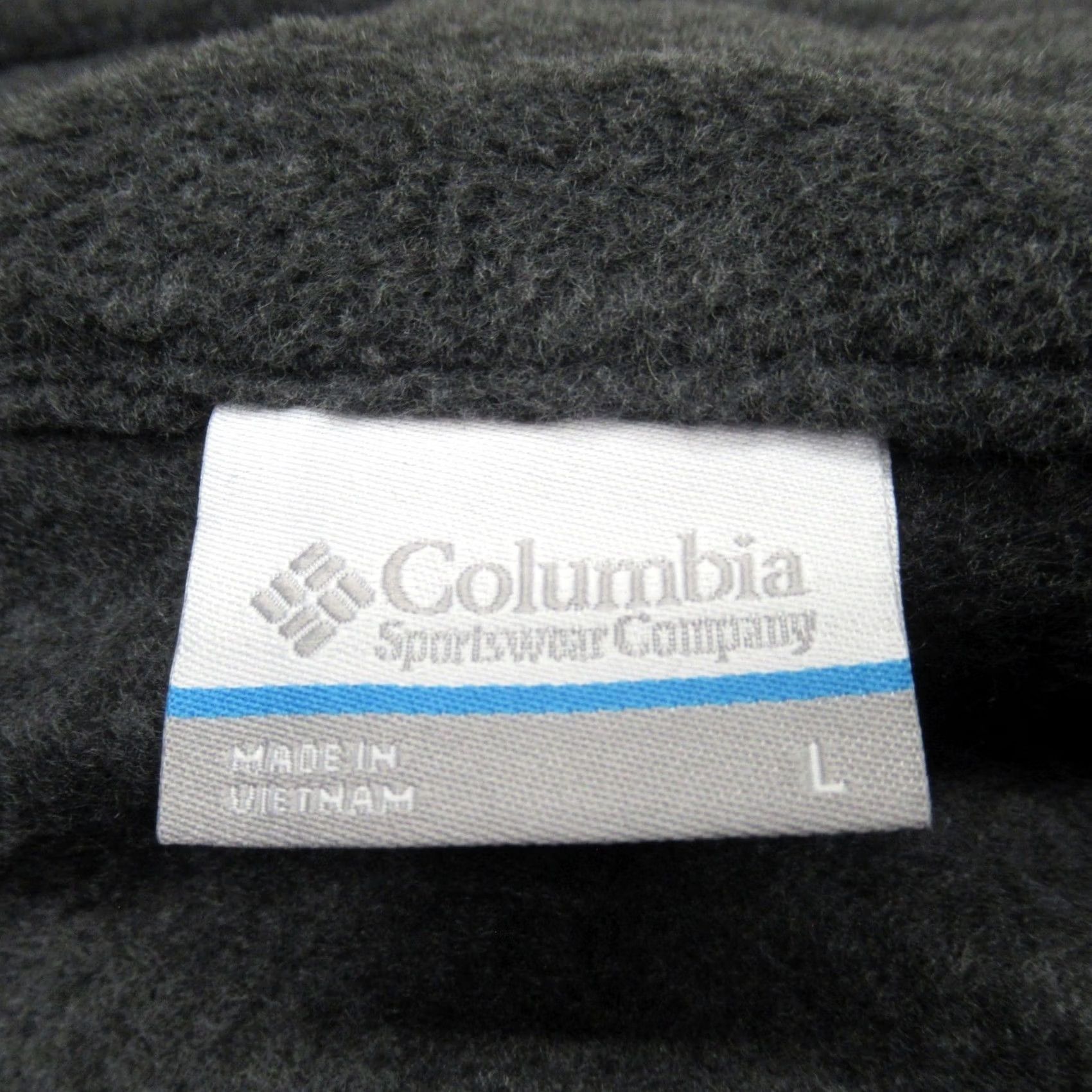Logo 7 Columbia Jacket Women Large Gray Benton Spring Fleece Full Zip Logo Employee NEW Size L / US 10 / IT 46 - 5 Thumbnail