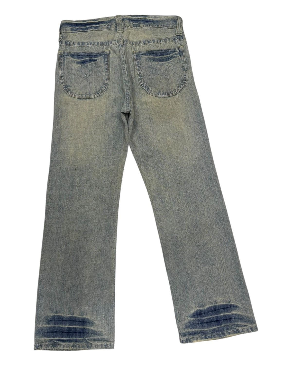 GOSTAR DE FUGA Flare Jeans Mud Wash Chouette Rusty Jeans Size US 31 - 4 Thumbnail