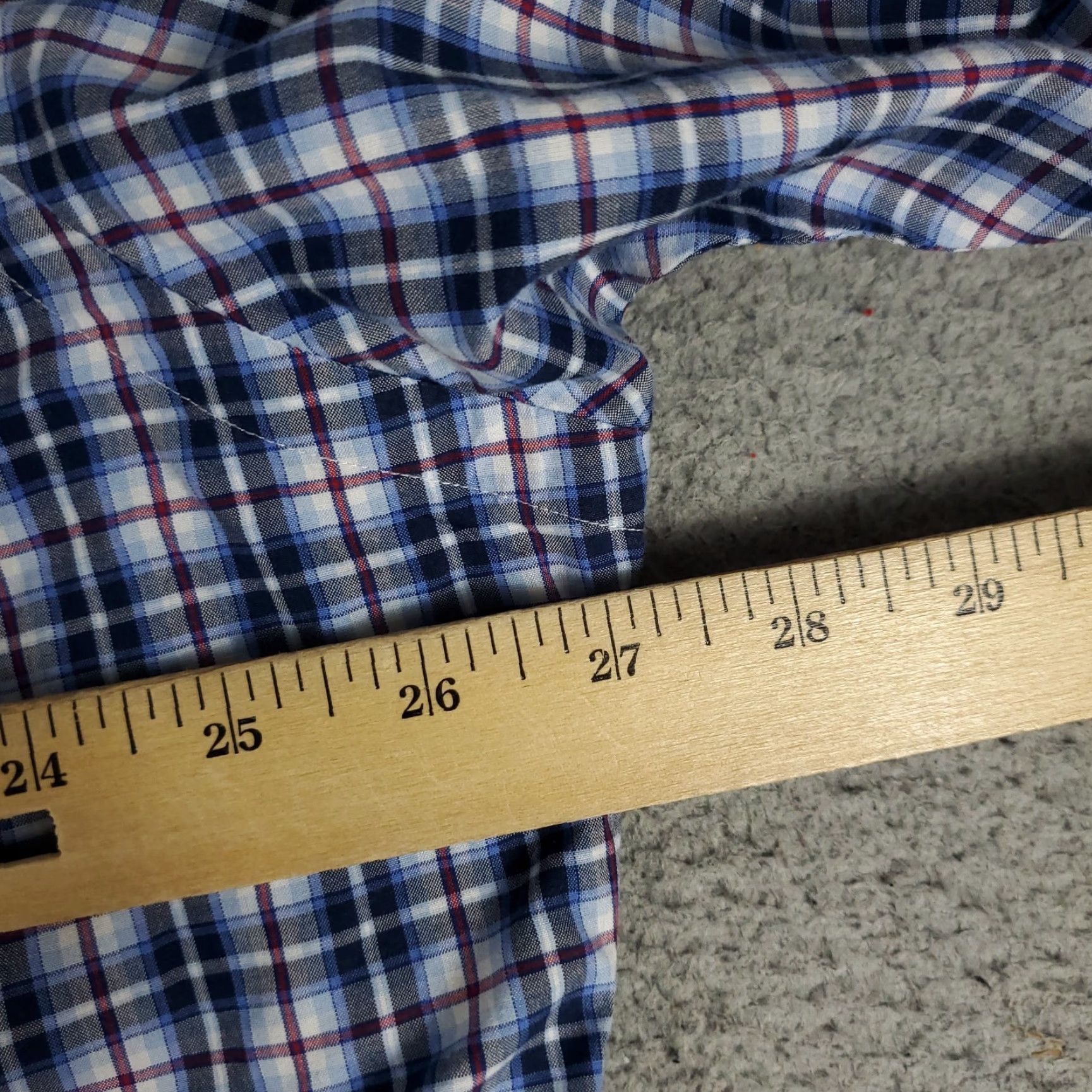 Ralph Lauren Ralph Lauren Shirt Mens XL Blue Plaid Pony Casual Button Up Long Sleeve Size US XL / EU 56 / 4 - 6 Thumbnail