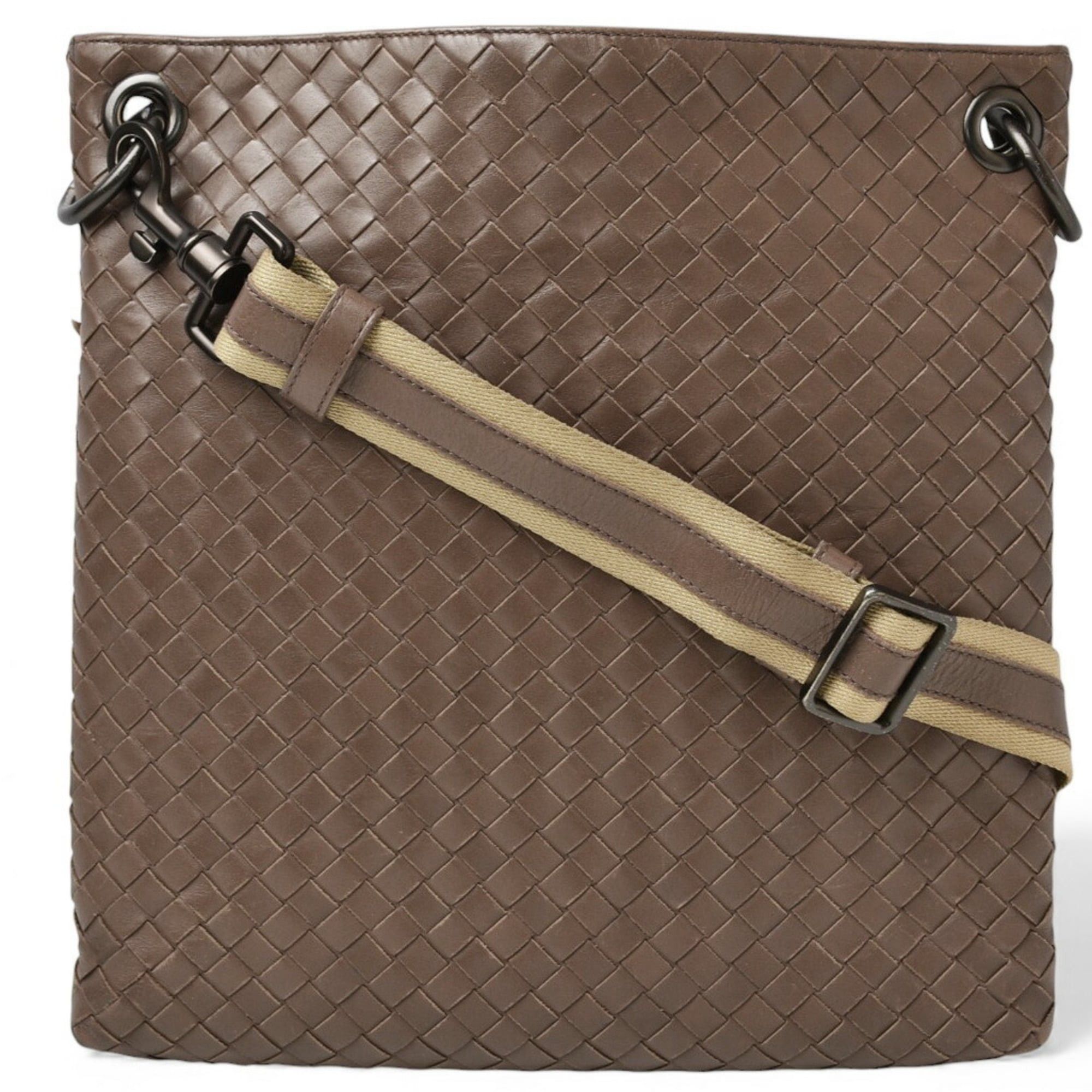Bottega Veneta Shoulder Bag, Crossbody Intrecciato VN, Light Brown