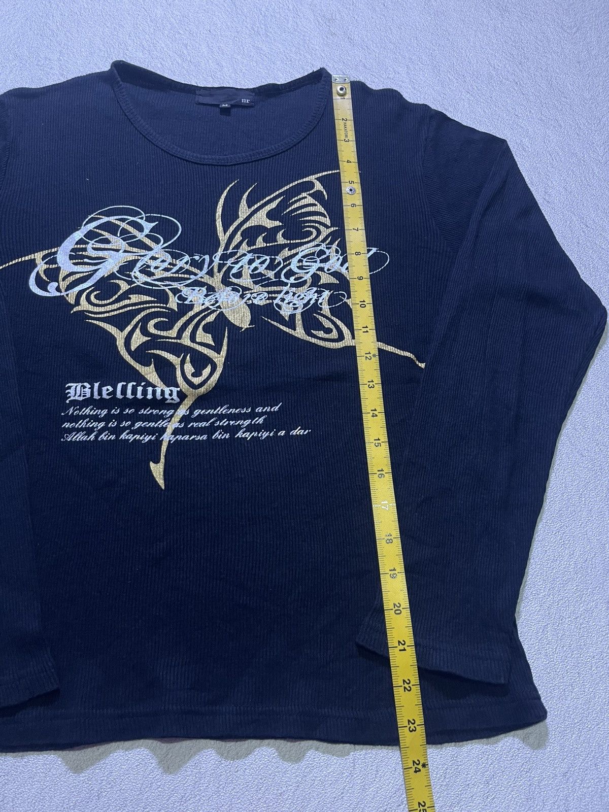 Japanese Brand Y2K BLELLING long sleeve tshirt Size US M / EU 48-50 / 2 - 8 Thumbnail