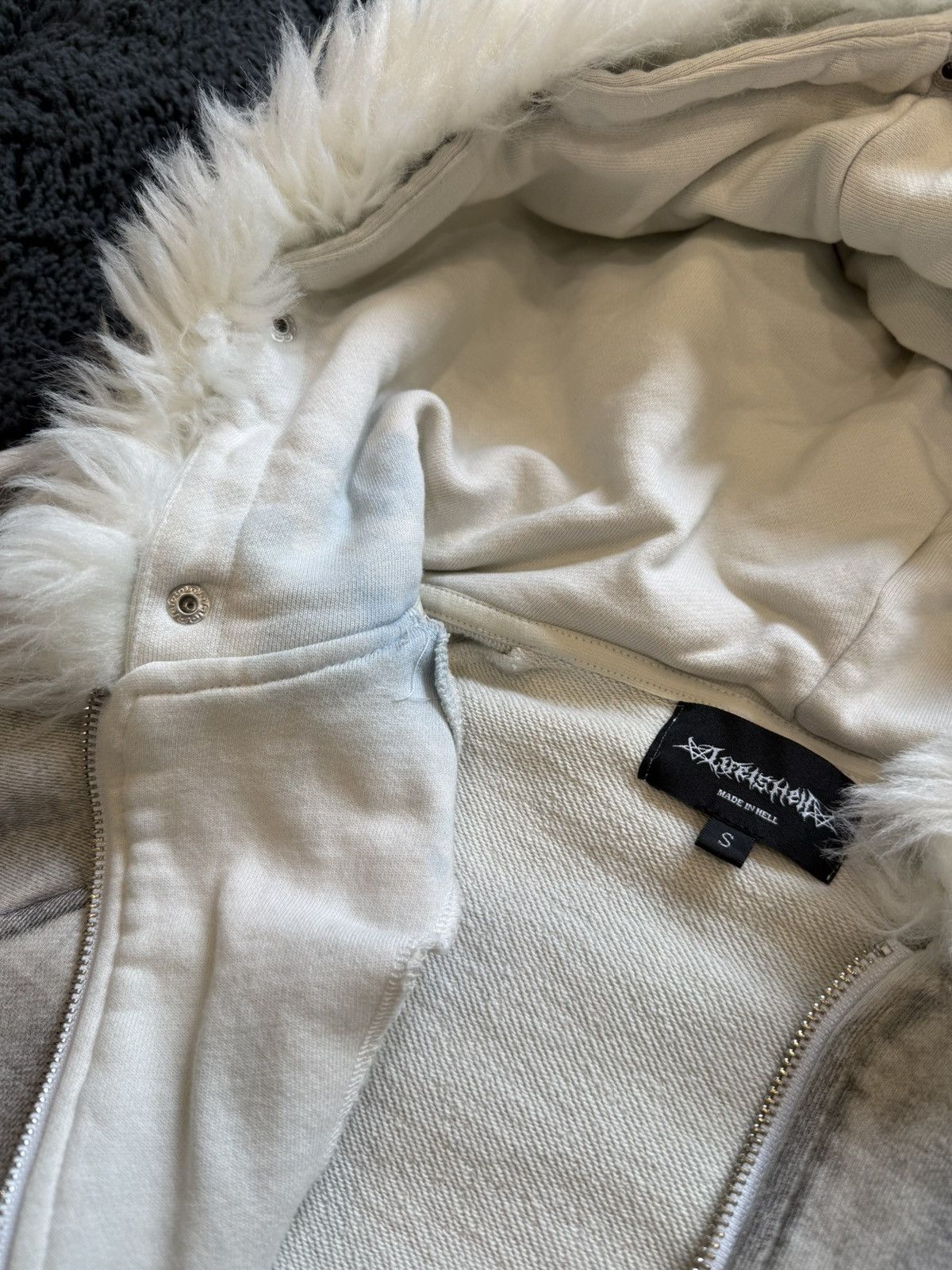 Other Lifeishell “SIBERIA Fur Zip Hoodie” Size US S / EU 44-46 / 1 - 5 Thumbnail