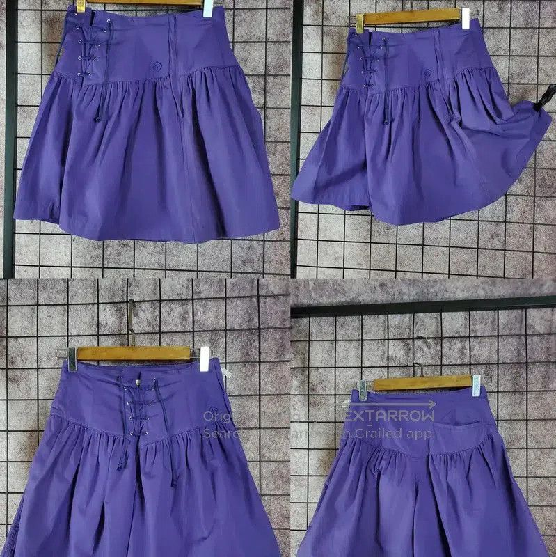 Dior Dior Purple Cotton Logo Embroidered Casual Pants . Size 26" / US 2 / IT 38 - 1 Thumbnail