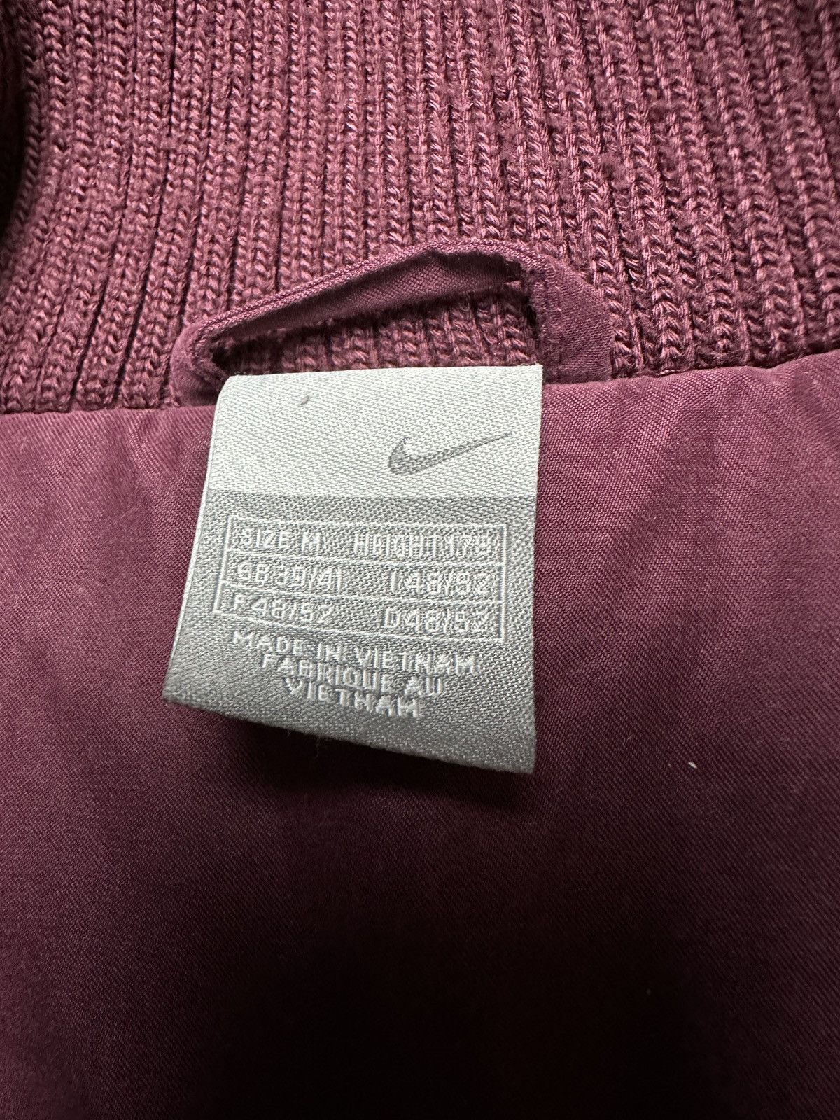 Nike Nike Vintage Bomber Track Jacket Swoosh Zip-Up y2k 90s USA Size US M / EU 48-50 / 2 - 8 Thumbnail