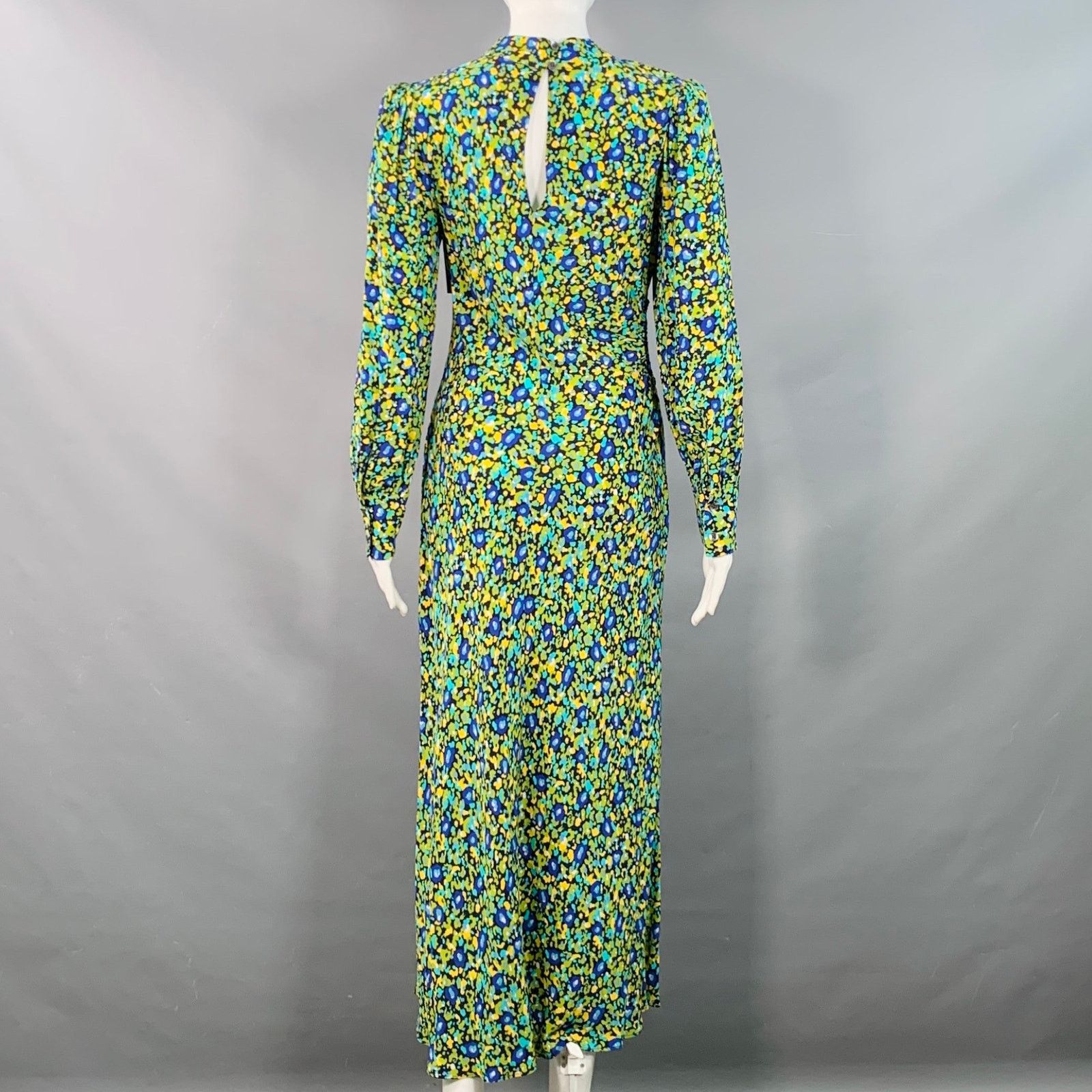 Rails Carmel Black Green Yellow Rayon Blend Floral Cutout Midi Size S / US 4 / IT 40 - 5 Thumbnail