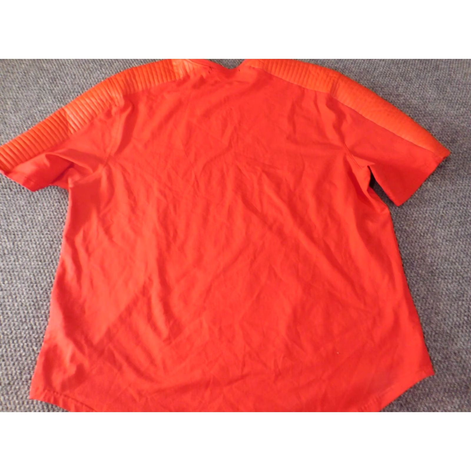 Hudson Hudson Mens T-Shirt 3XL Red Designer Crew Neck Short Sleeve Cotton Breathable Logo Classic Fit Regular Men Size US XXL / EU 58 / 5 - 5 Thumbnail