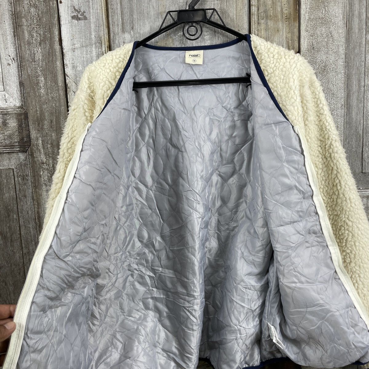 Japanese Brand × Vintage Roial Vintage Sherpa Fleece Jacket Size US M / EU 48-50 / 2 - 5 Thumbnail