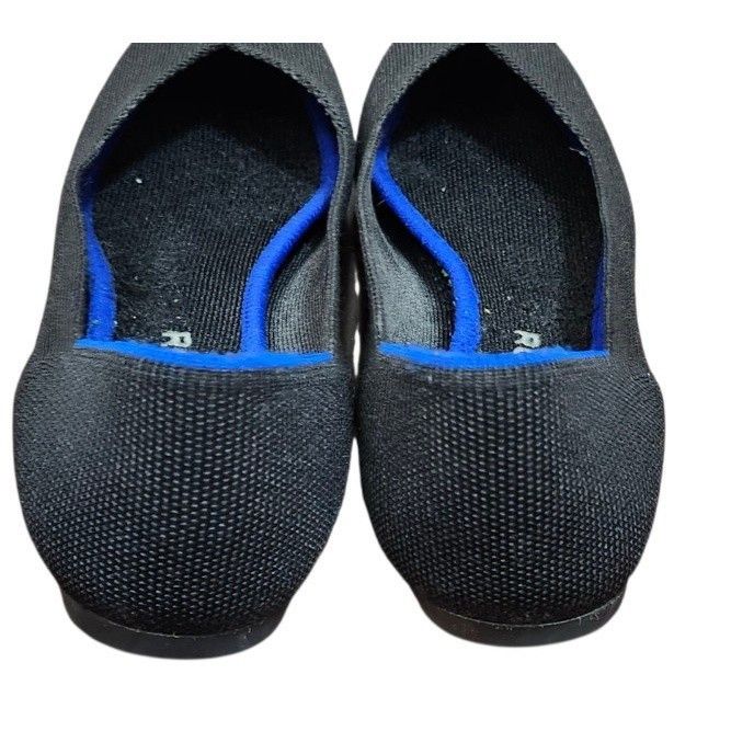 Rothy's Rothy’s “THE POINT” Black Knitted Pointed Toe Slip On Flats Size US 9 / IT 39 - 7 Thumbnail