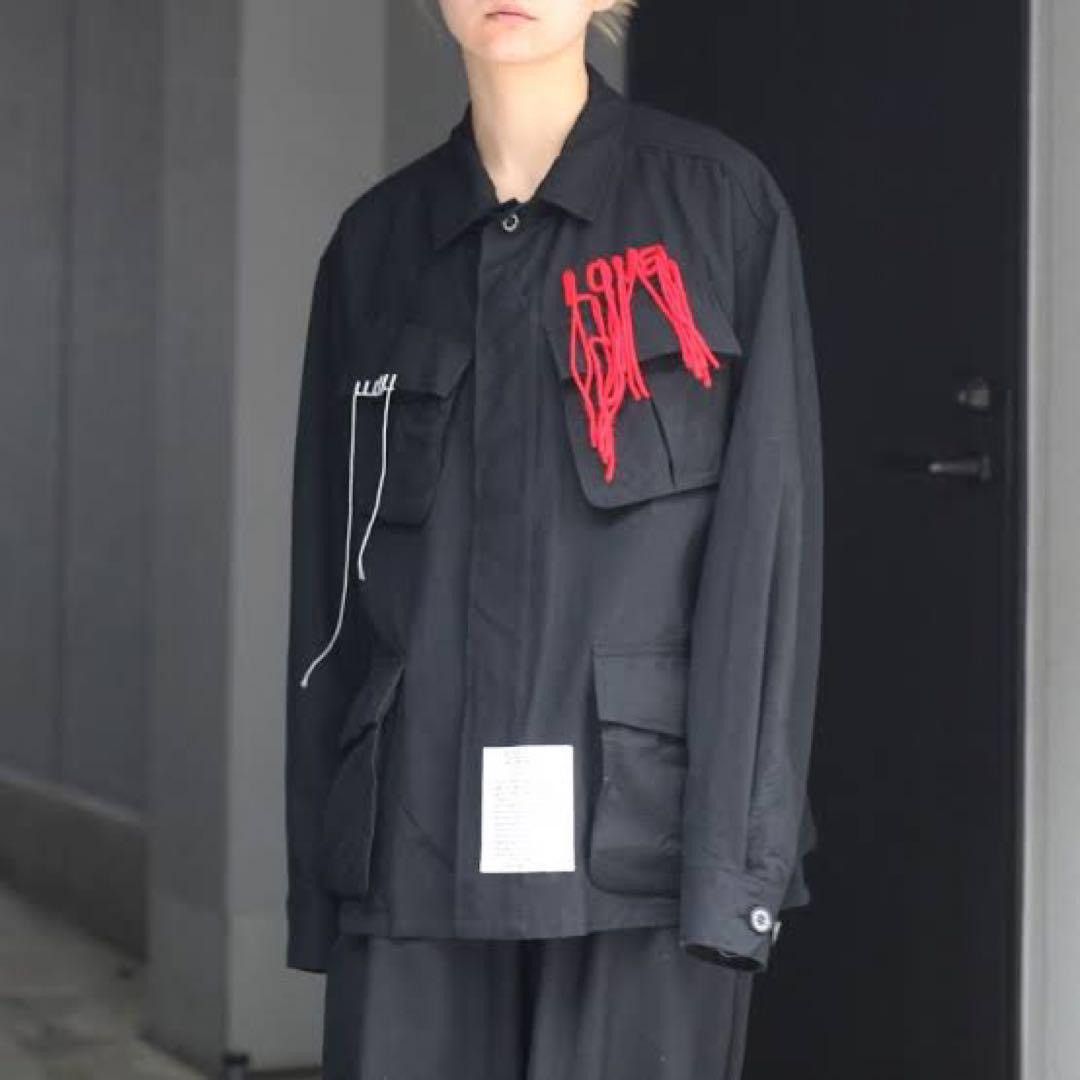 Japanese Brand Dairiku Wool Ripstop Military Fatigue Jacket Kapital Visvim Size US XL / EU 56 / 4 - 9 Thumbnail