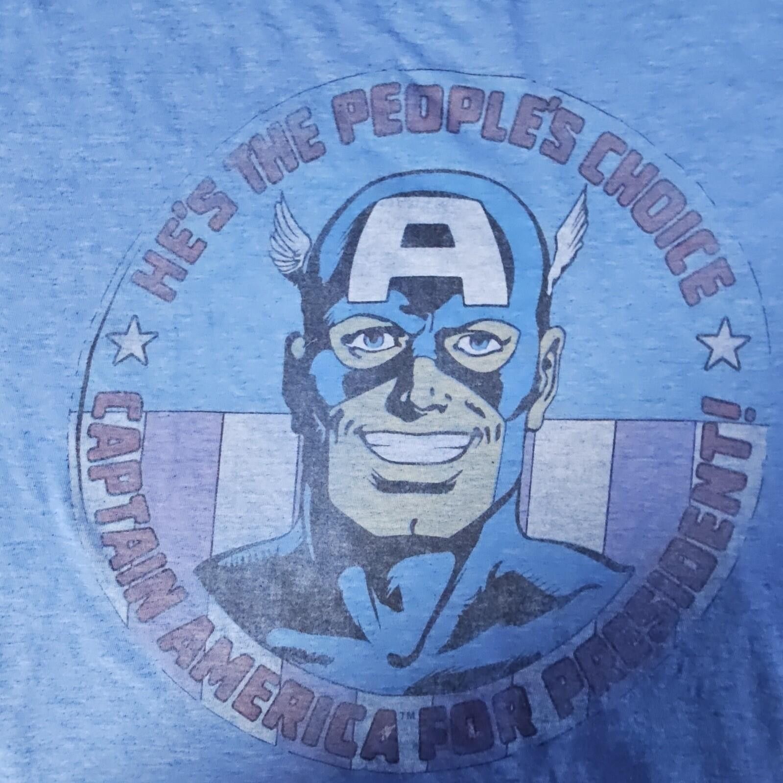 Marvel Comics Marvel Captain America Shirt Mens L? Mad Engine Avenger Size US L / EU 52-54 / 3 - 2 Thumbnail