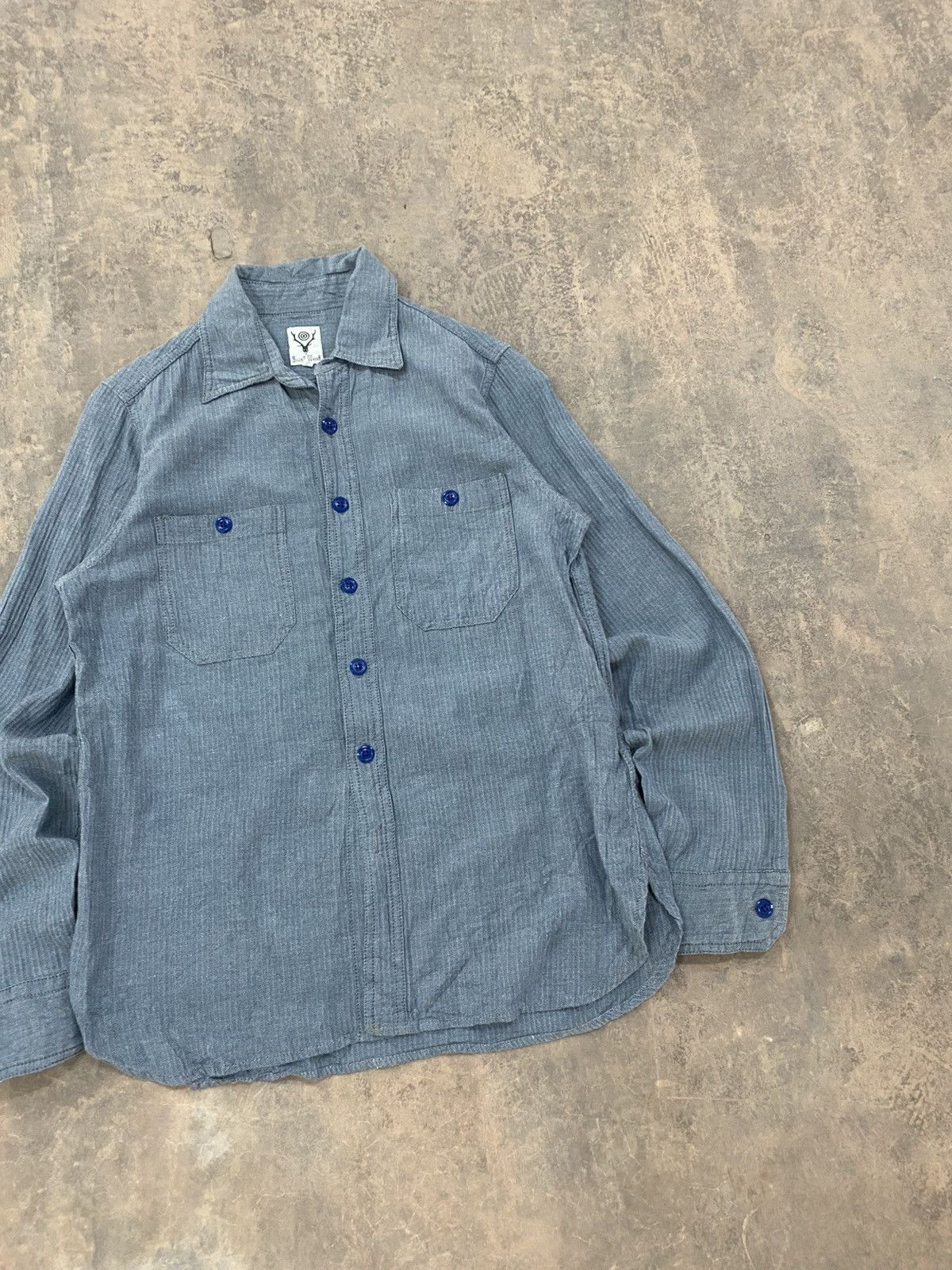 Needles NEPENTHES SOUTH2 WEST8 LS SHIRT JAPAN Size US S / EU 44-46 / 1 - 2 Thumbnail
