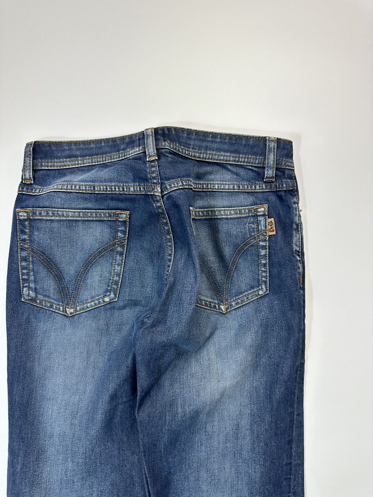 Dolce & Gabbana Dolce&Gabbana Straight Denim Jeans Women's Blue Size 25" / US 0 / IT 36 - 11 Thumbnail
