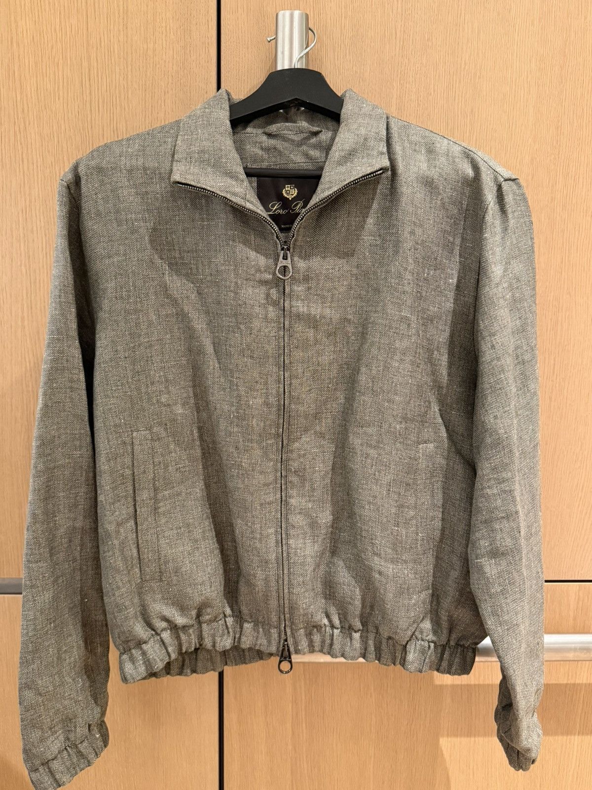 Loro Piana Loro Piana Linen Jaspe Bomber Size US M / EU 48-50 / 2 - 2 Thumbnail