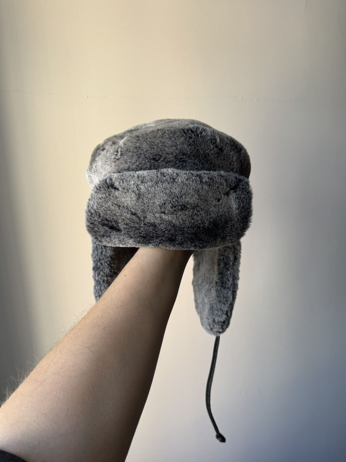 Japanese Brand × Vintage Y2K Vintage Fuzzy Faux Fur Ushanka Hat Avantgarde Size ONE SIZE - 2 Thumbnail