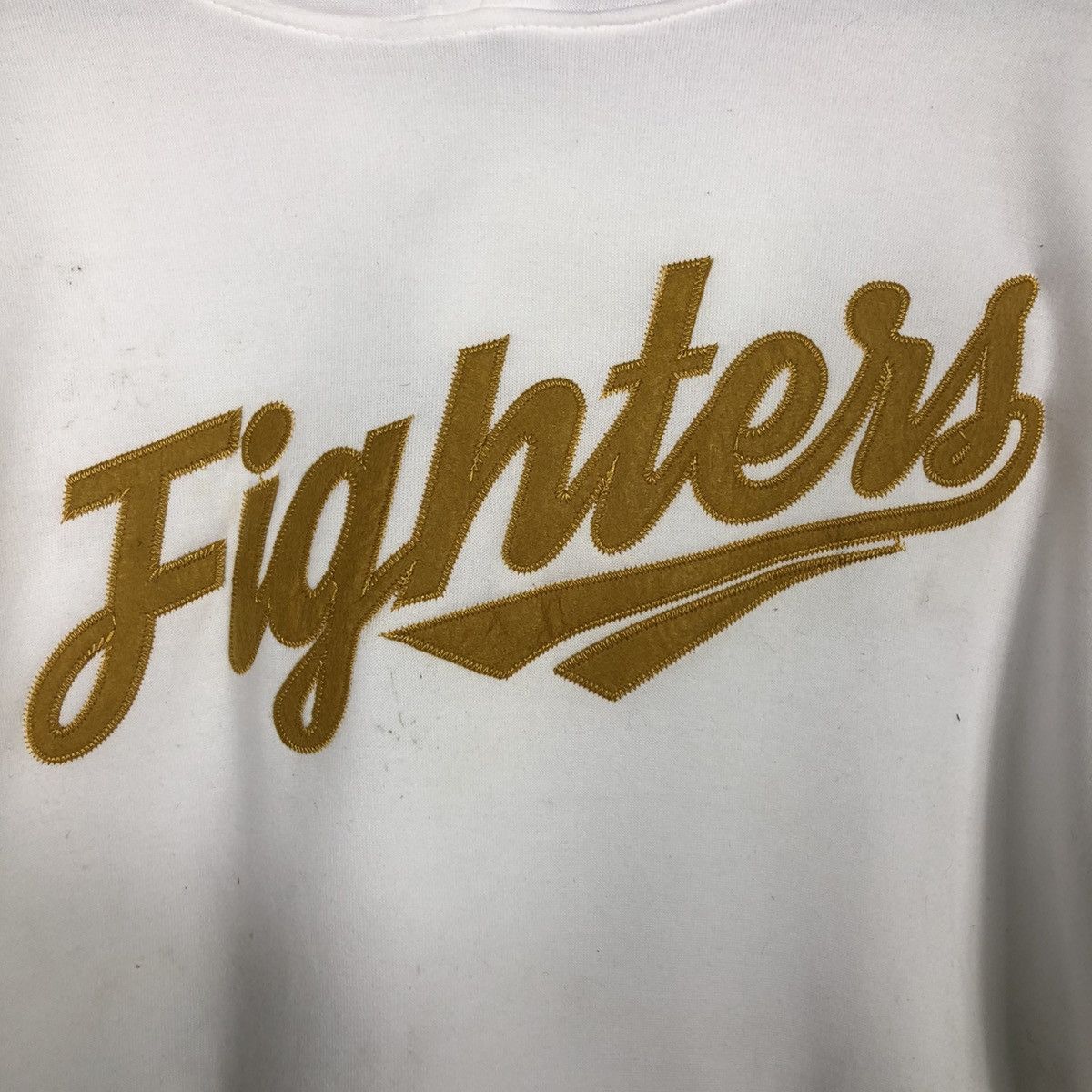 Japanese Brand 📌Vintage Hoodie Pull Over Fighters Big Logo Spell Out Size US M / EU 48-50 / 2 - 16 Thumbnail
