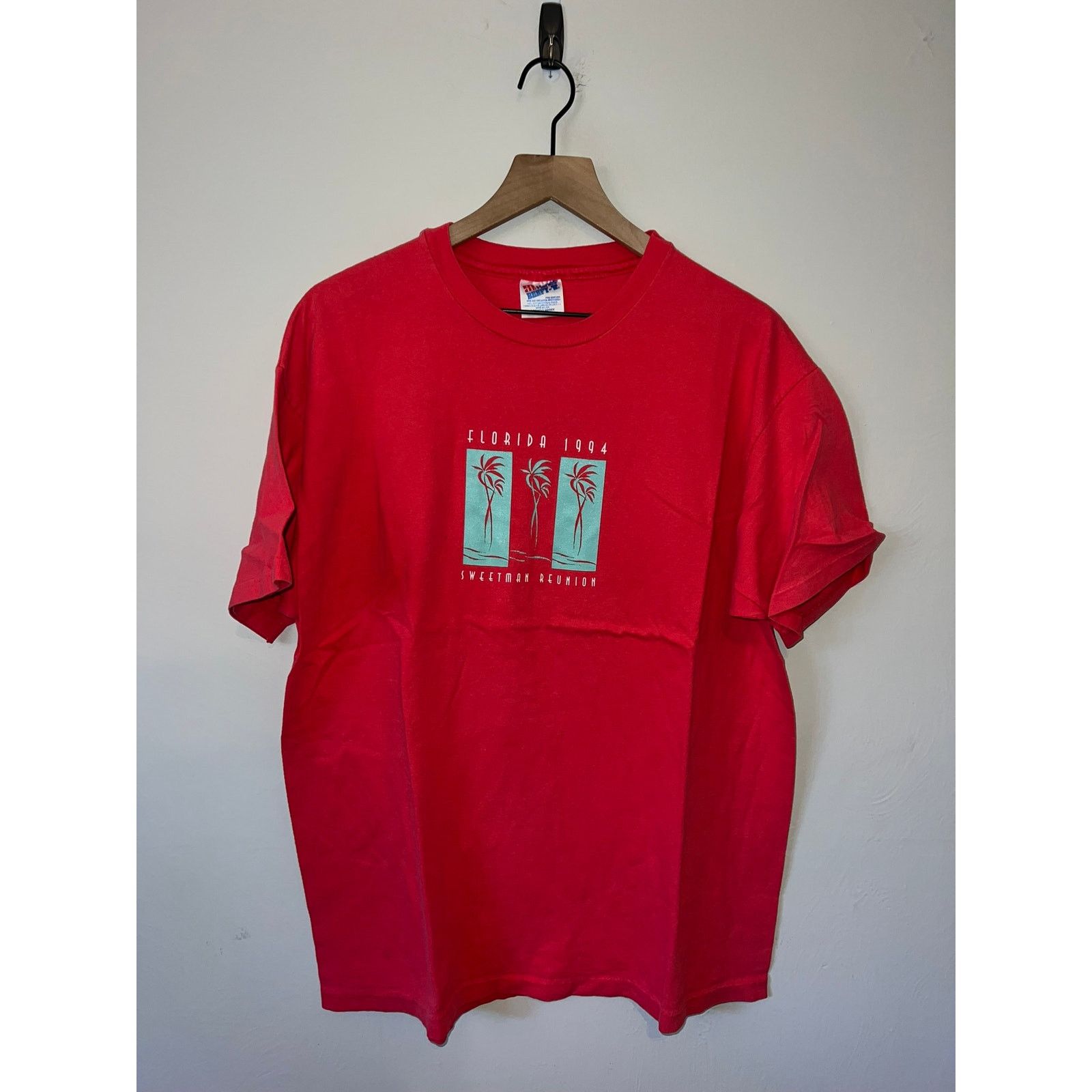 Hanes Vintage Florida Shirt 1994 Sweetman Reunion Tee 90s VTG XL Size US XL / EU 56 / 4 - 2 Thumbnail