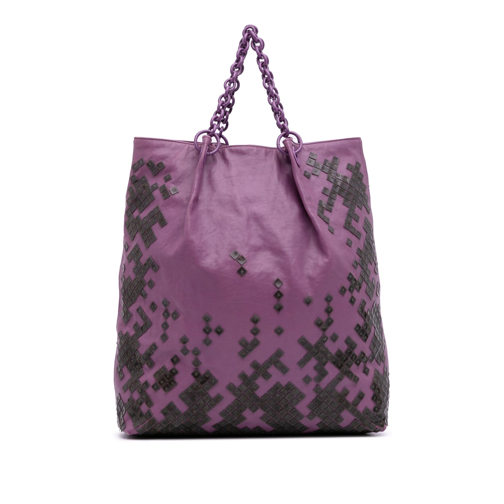 Bottega Veneta Vitello Mosaico Laque Tote Size ONE SIZE - 1 Thumbnail