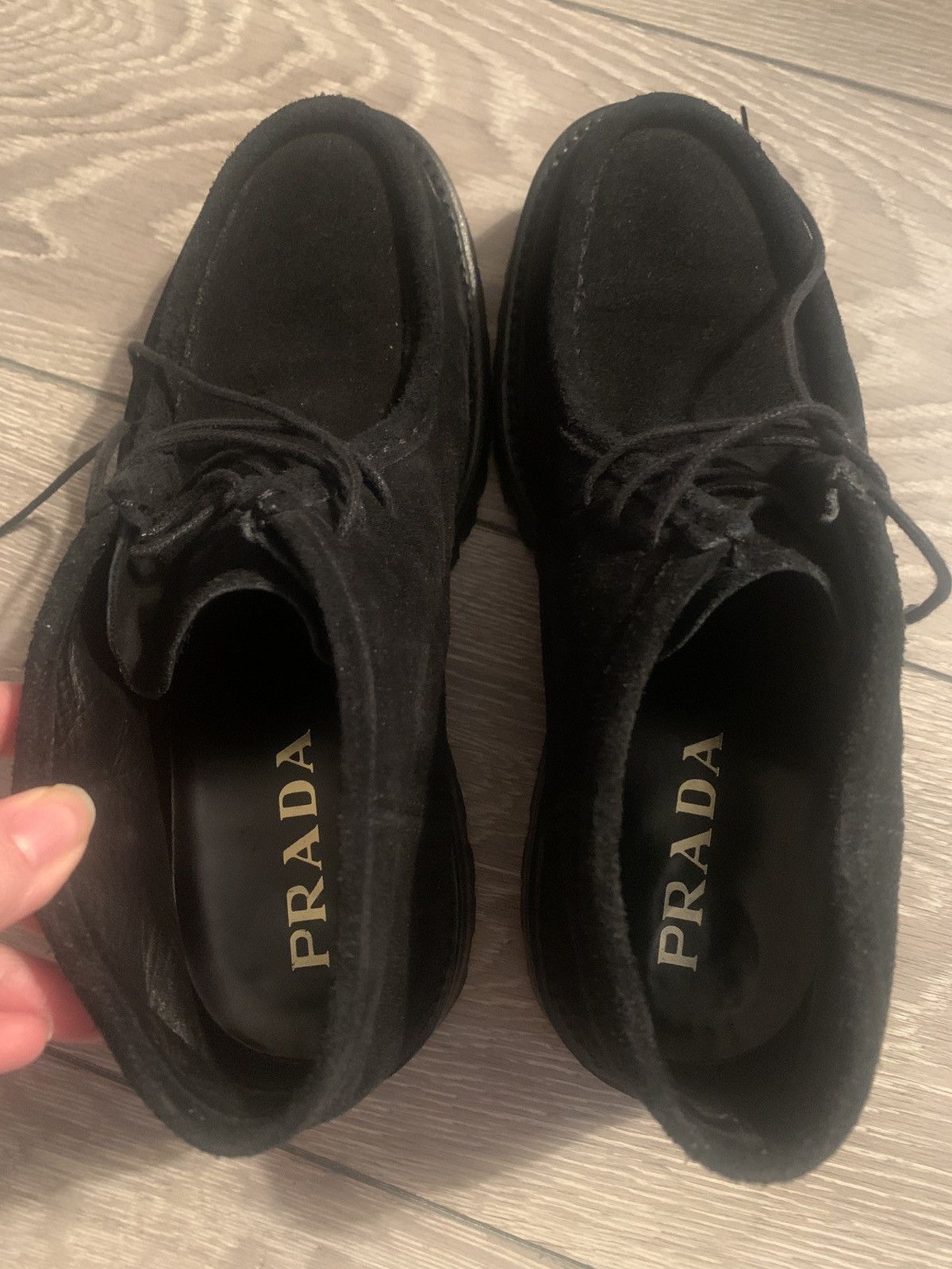 Prada Prada Suede Boots Size US 5.5 / EU 38 - 5 Thumbnail