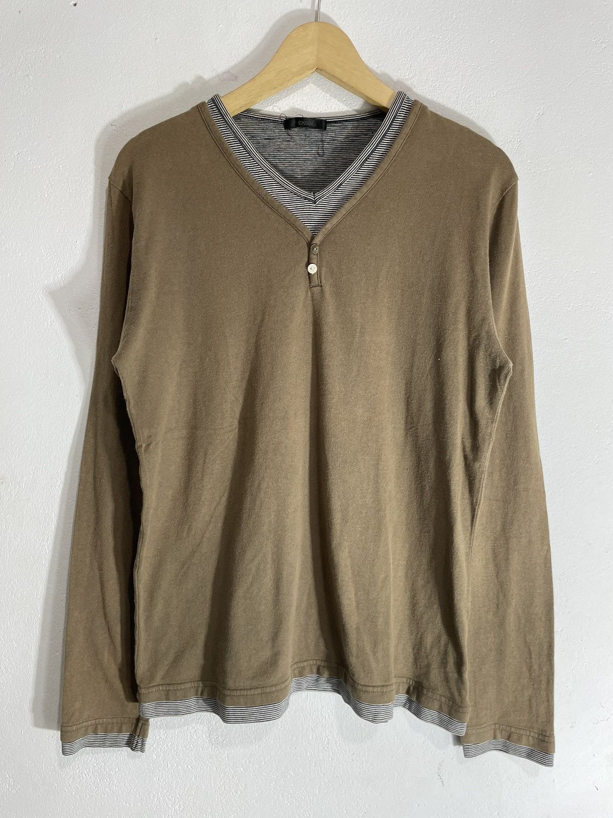 If Six Was Nine Japanese goth Double Layer Faded Longsleeve Size US M / EU 48-50 / 2 - 1 Thumbnail