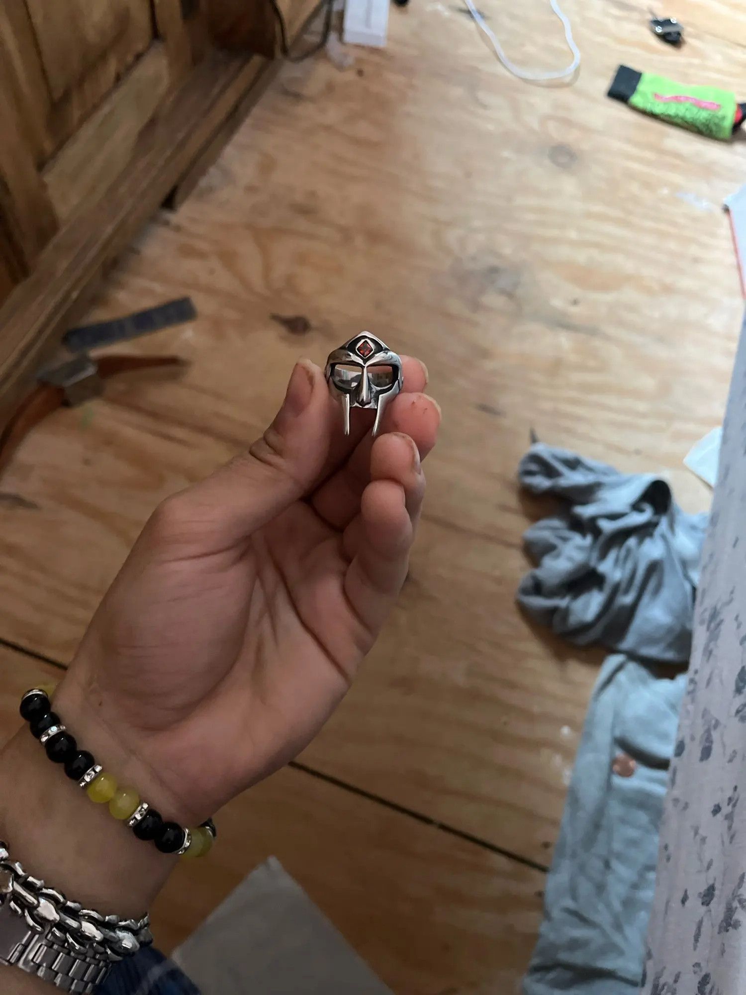 Jewelry Warrior Helm of Ring Streetwear Jewelry Fashion Gift Size ONE SIZE - 2 Thumbnail