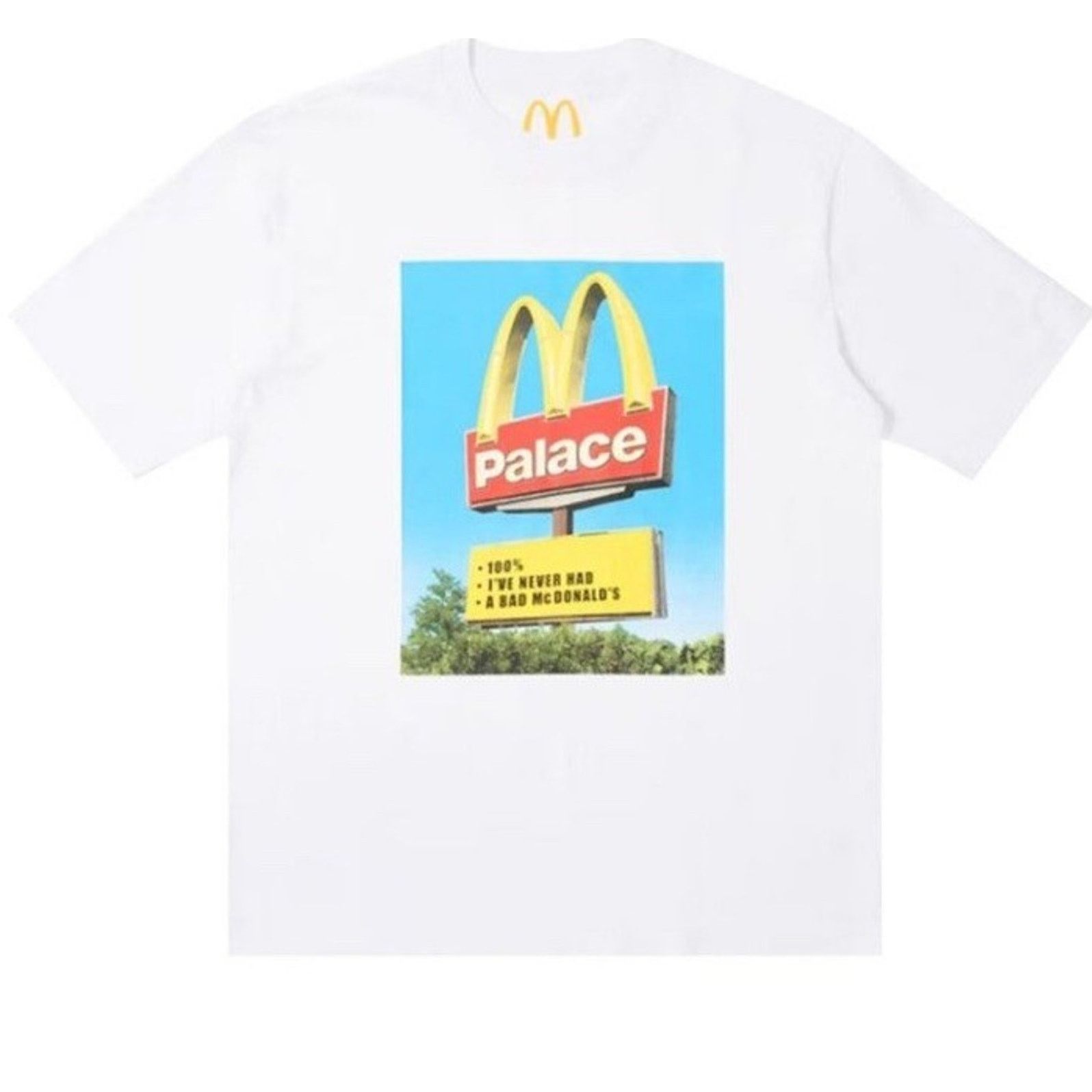 Palace Palace X McDonalds White T Shirt Sz XL Size US XL / EU 56 / 4 - 1 Thumbnail