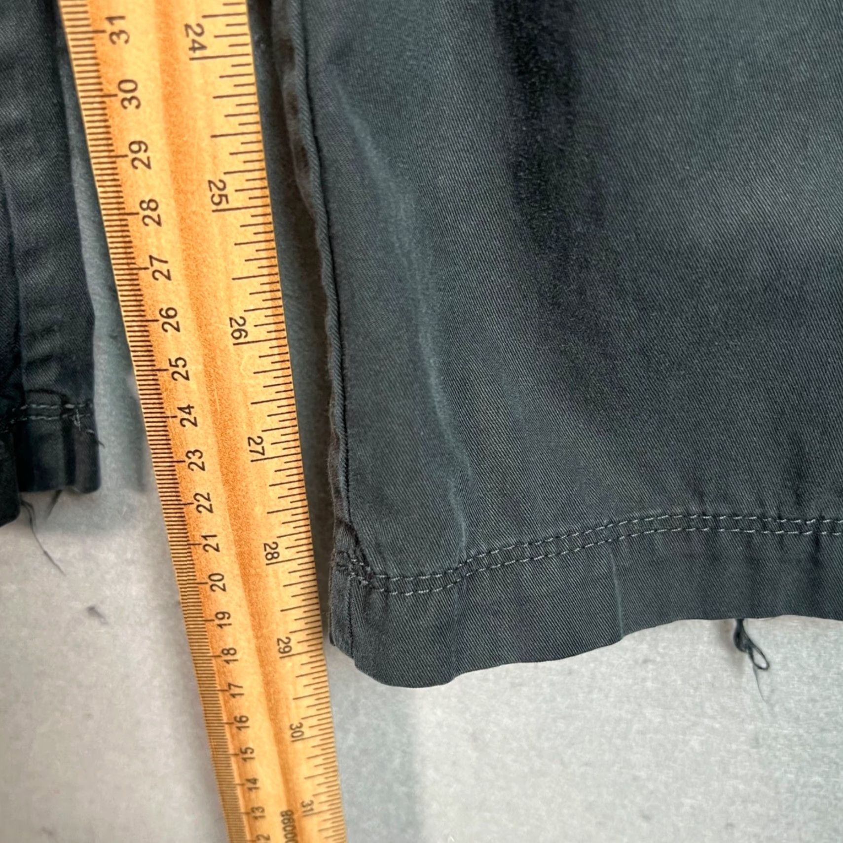 Cos COS Mens Pants XS Black Wide-Leg Cotton Blend Size US 27 - 7 Thumbnail