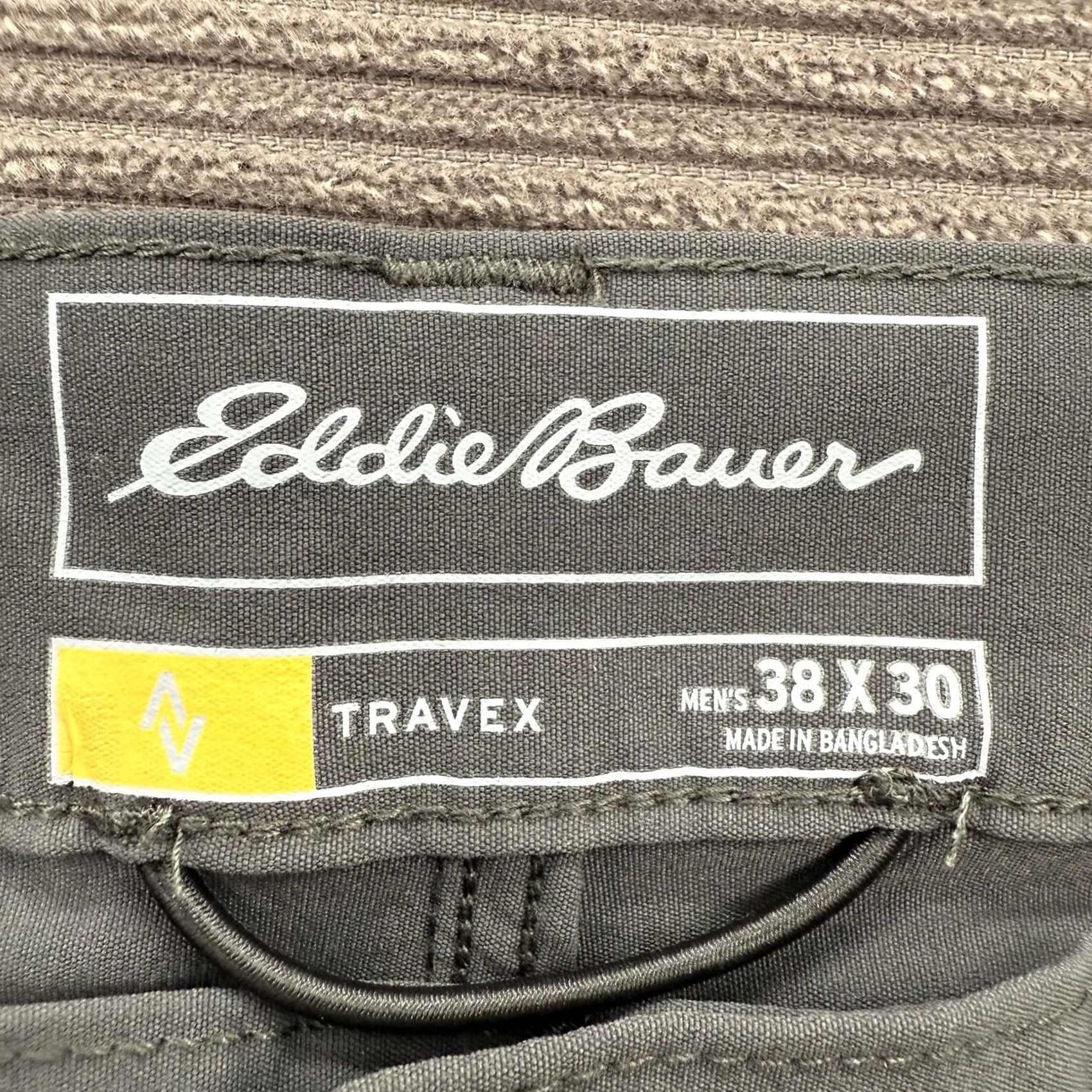 Eddie Bauer Eddie Bauer Pants Mens 38x30 Horizon Guide 5 Pocket Travex StormRepel Gray Nylon Spandex Weather Resistant Quick Dry Breathable Size US 38 / EU 54 - 3 Thumbnail