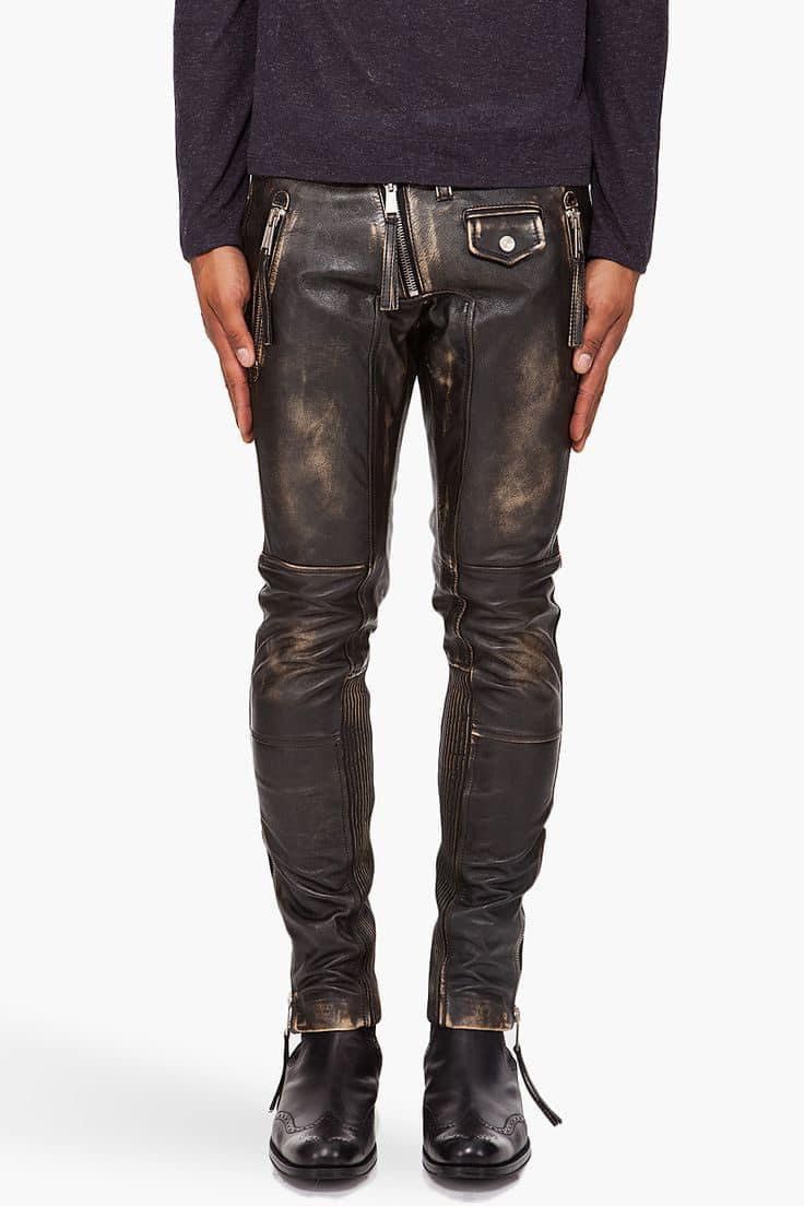 DSQUARED2 Biker Straight Leg Sharpei 46