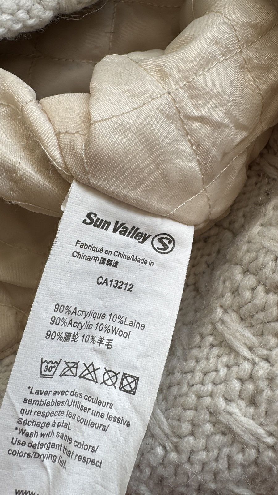 Japanese Brand Y2K Faux Fur Knit Zip Hood ifsixwasnine LGB goa playboi Vibe Size US M / EU 48-50 / 2 - 6 Thumbnail