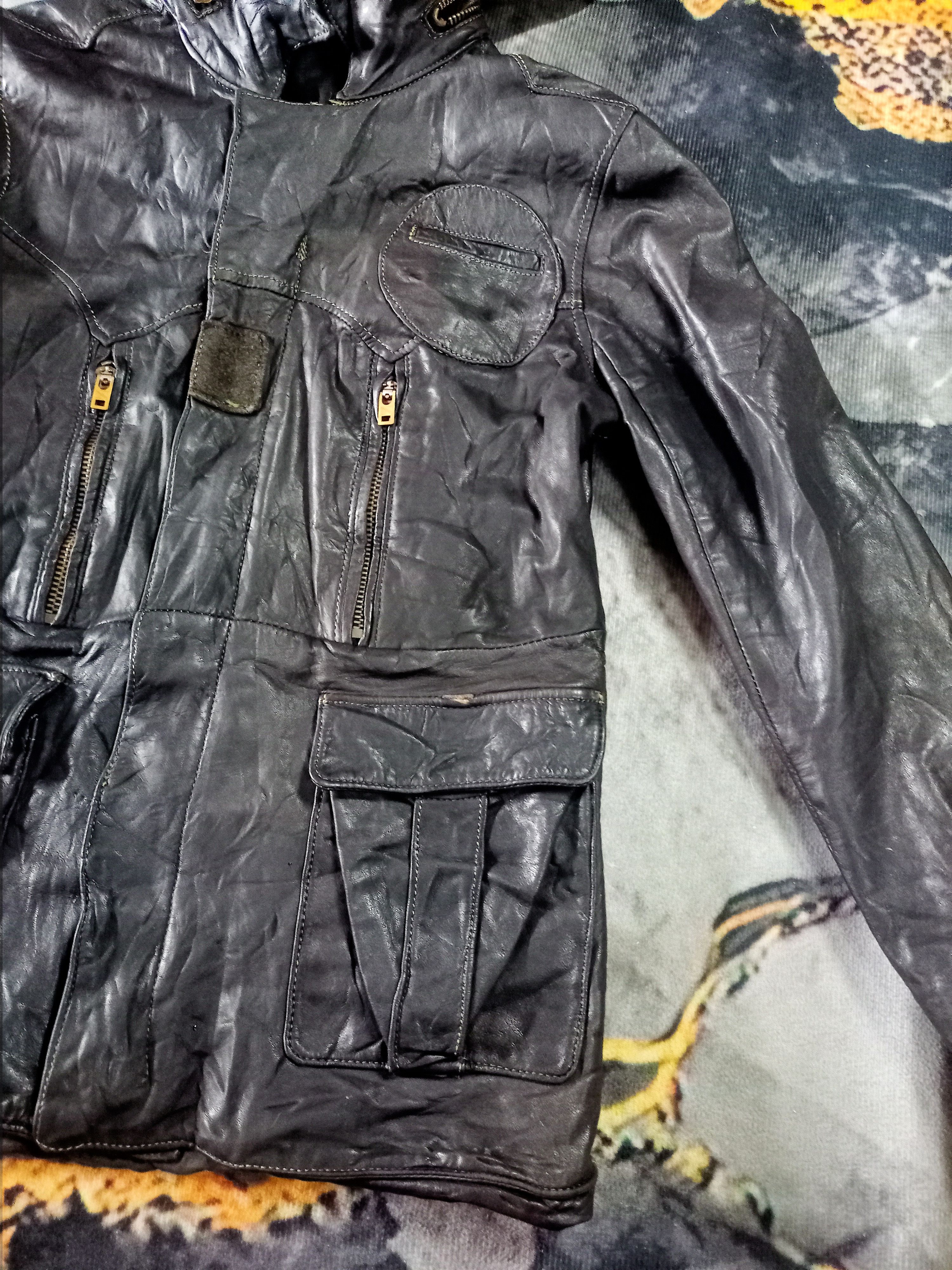 Japanese Brand No, No, Yes! Leather Jacket Size US XS / EU 42 / 0 - 2 Thumbnail