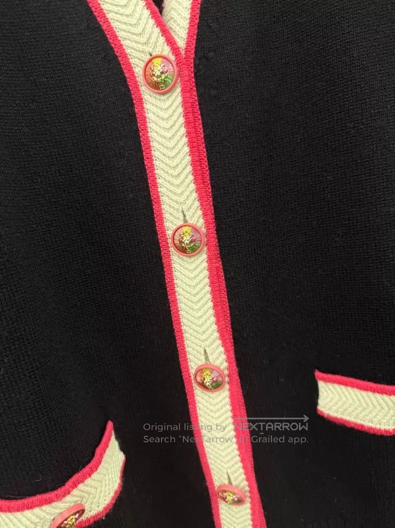 Chanel Chanel Black cashmere knitted cardigan coat Size XS / US 0-2 / IT 36-38 - 2 Thumbnail