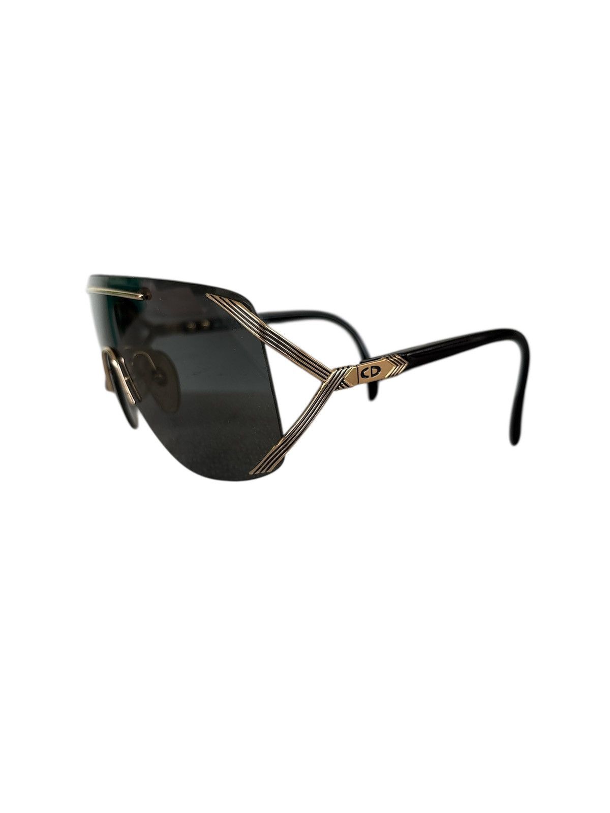Dior SS1989 Vintage Shield Sunglasses 2434 Size ONE SIZE - 7 Thumbnail