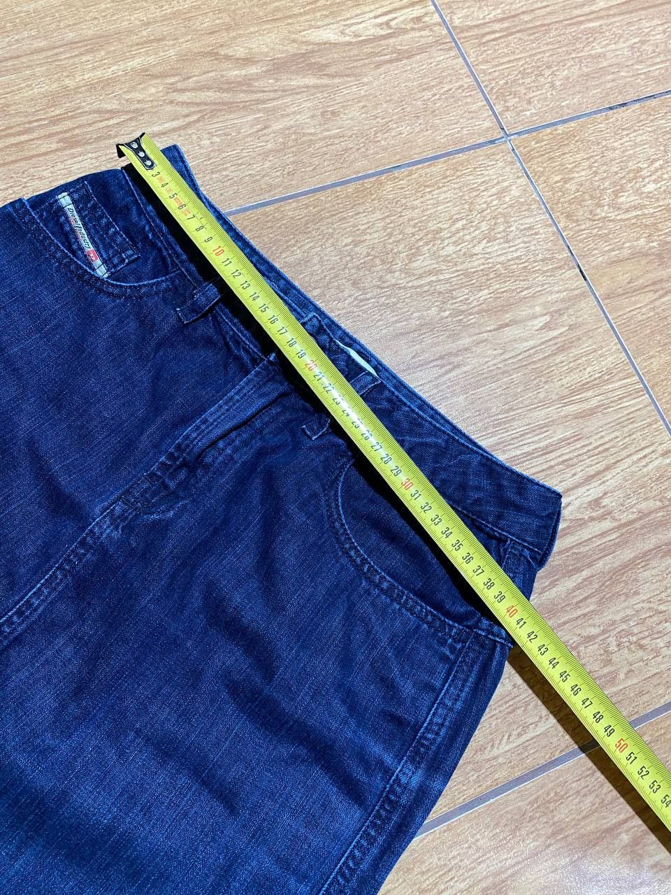 Diesel DIESEL BLUE DENIM COTTON BEAUTIFUL SKIRT Size 29" - 10 Thumbnail