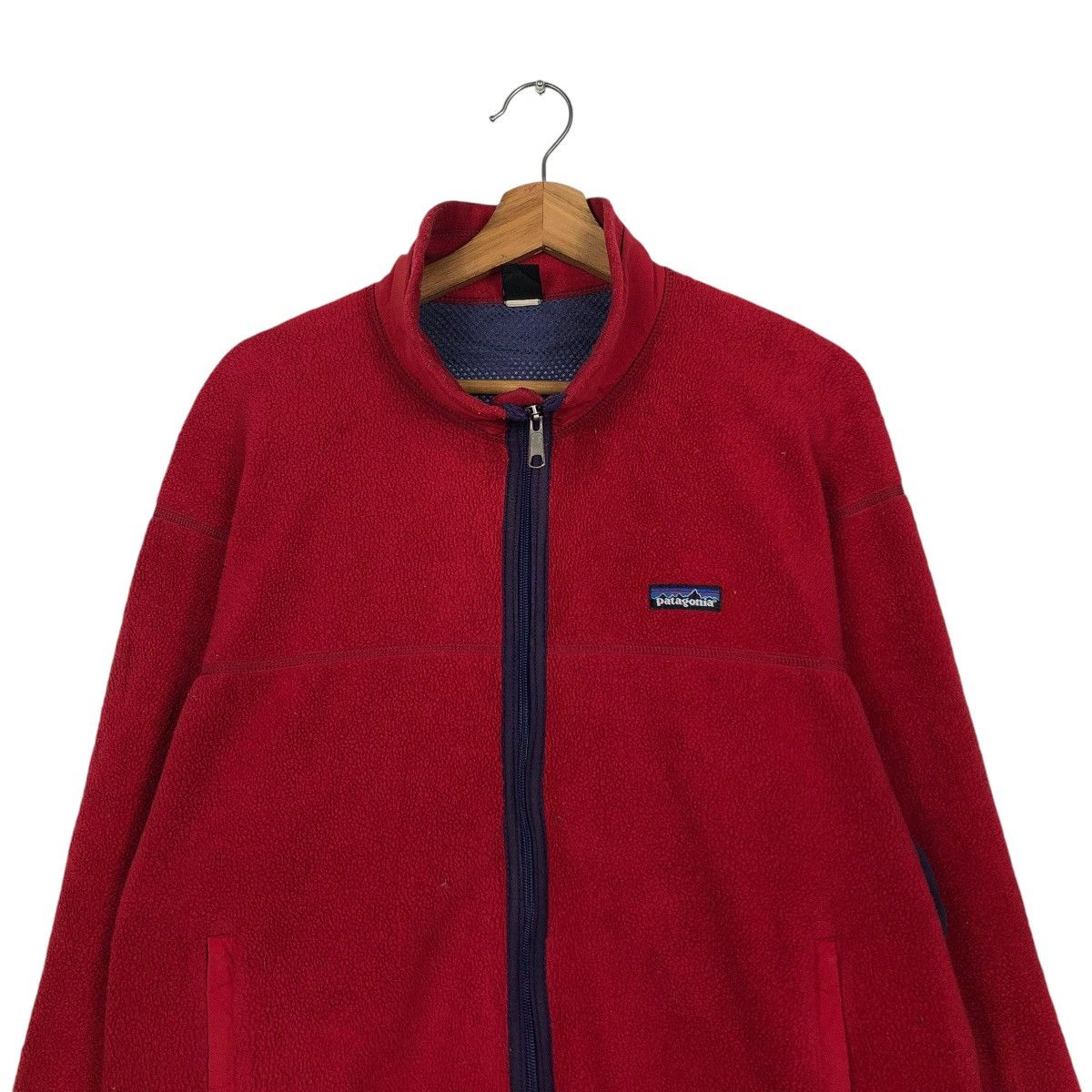 Patagonia 🔥VINTAGE FLEECE ZIPPER JACKET PATAGONIA MADE IN USA Size US L / EU 52-54 / 3 - 5 Thumbnail