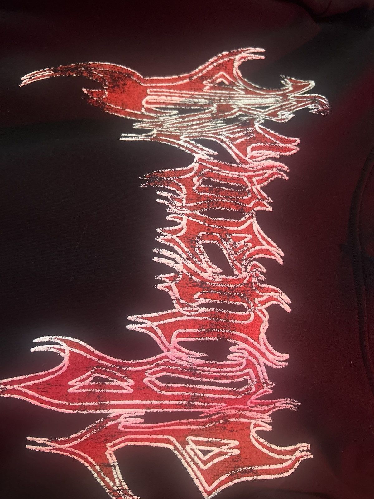 Revenge GRIM REAPER HOODIE BLACK/RED Size US XL / EU 56 / 4 - 4 Thumbnail