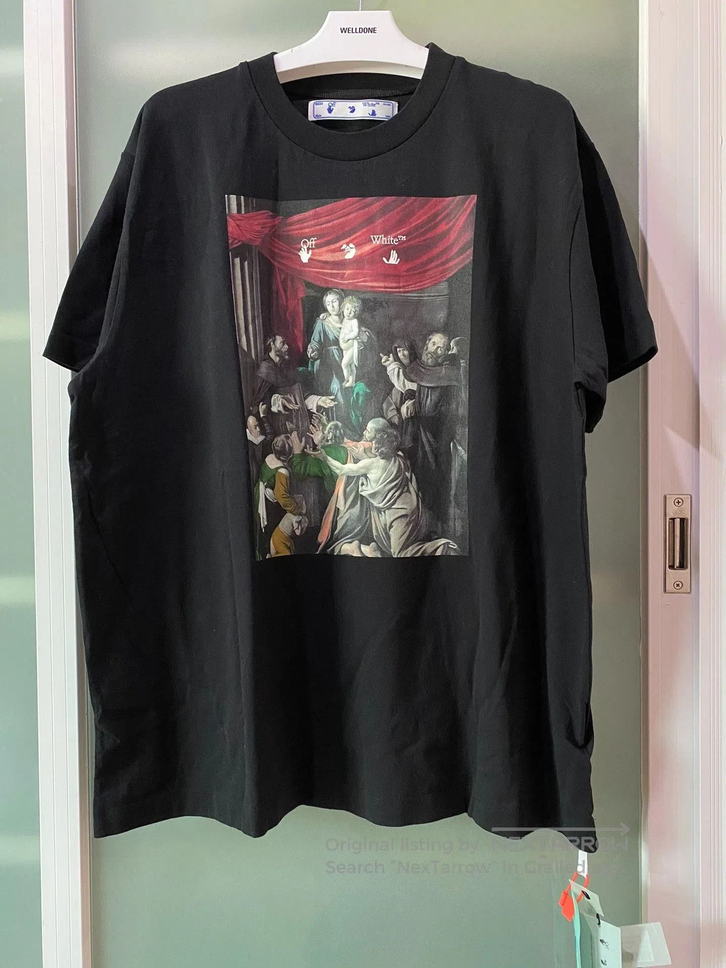 Off-White Off-White Religious Print Short Sleeve. Size US S / EU 44-46 / 1 - 1 Thumbnail
