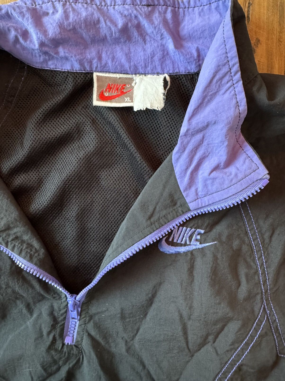 Nike 90s Nike quarter zip Size US XL / EU 56 / 4 - 2 Thumbnail
