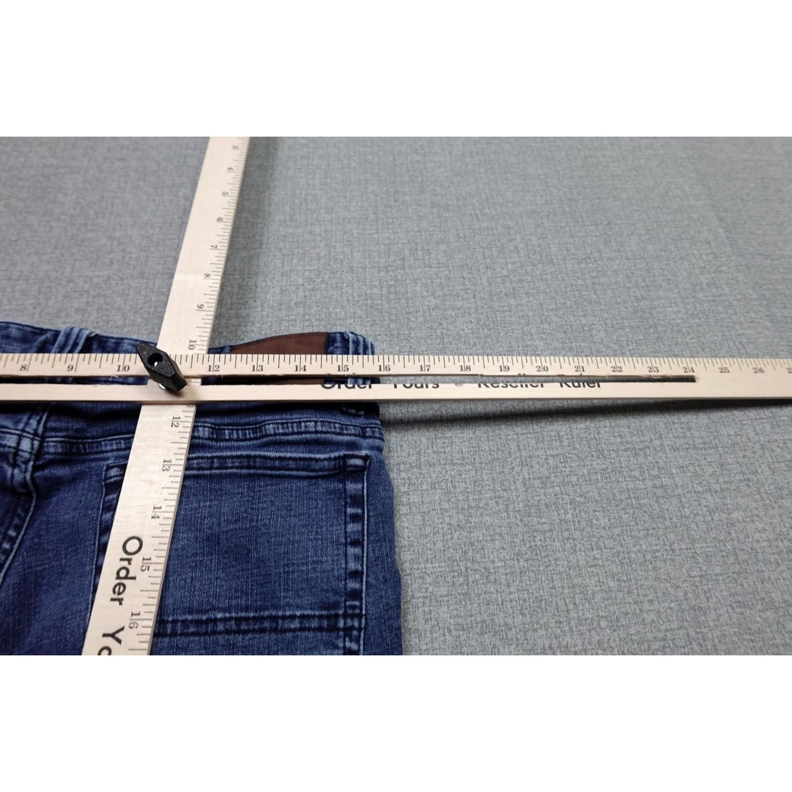 Prana prAna Jeans Mens 32x30 Slim Straight Denim Blue Medium Wash Pocket 5-Pocket Stretch Cotton Blend Zip Fly Size US 32 / EU 48 - 7 Thumbnail