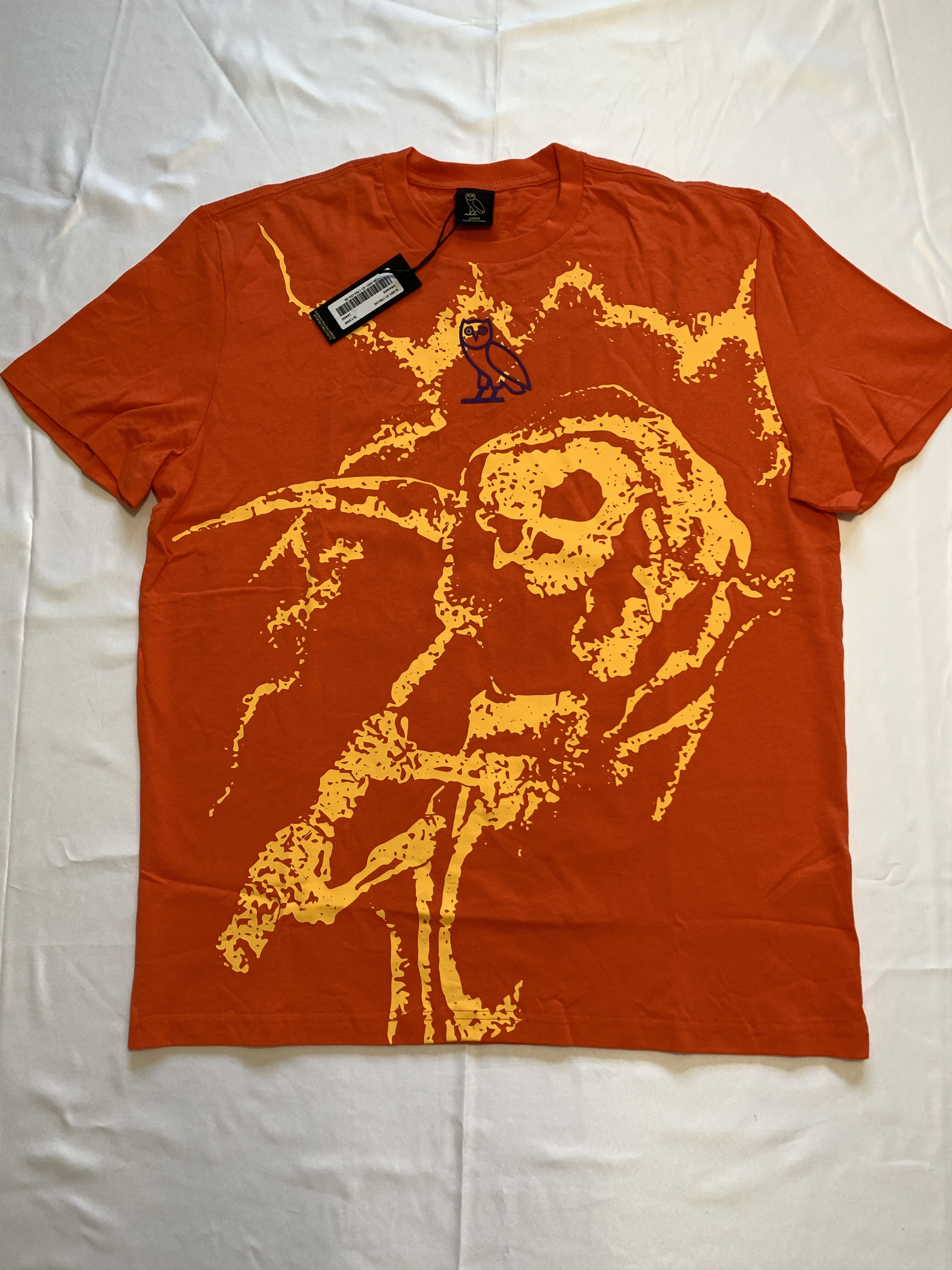 Drake OVO HALLOWEEN GANG GRIM REAPER T-SHIRT Size US M / EU 48-50 / 2 - 2 Thumbnail