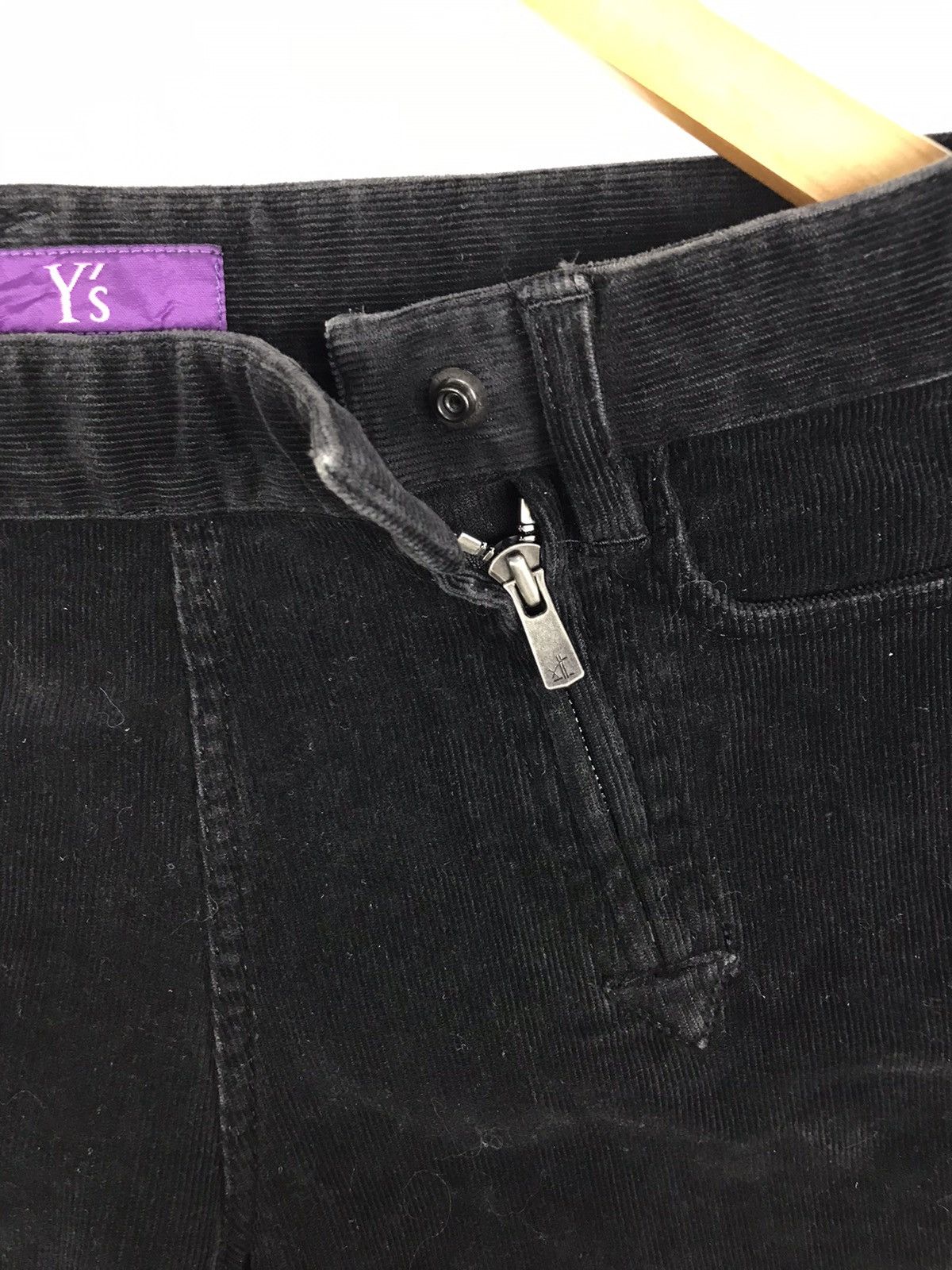Y's × Yohji Yamamoto Yohji Yamamoto Y’s Corduroy Skinny Trouser Pants Size US 30 / EU 46 - 4 Thumbnail